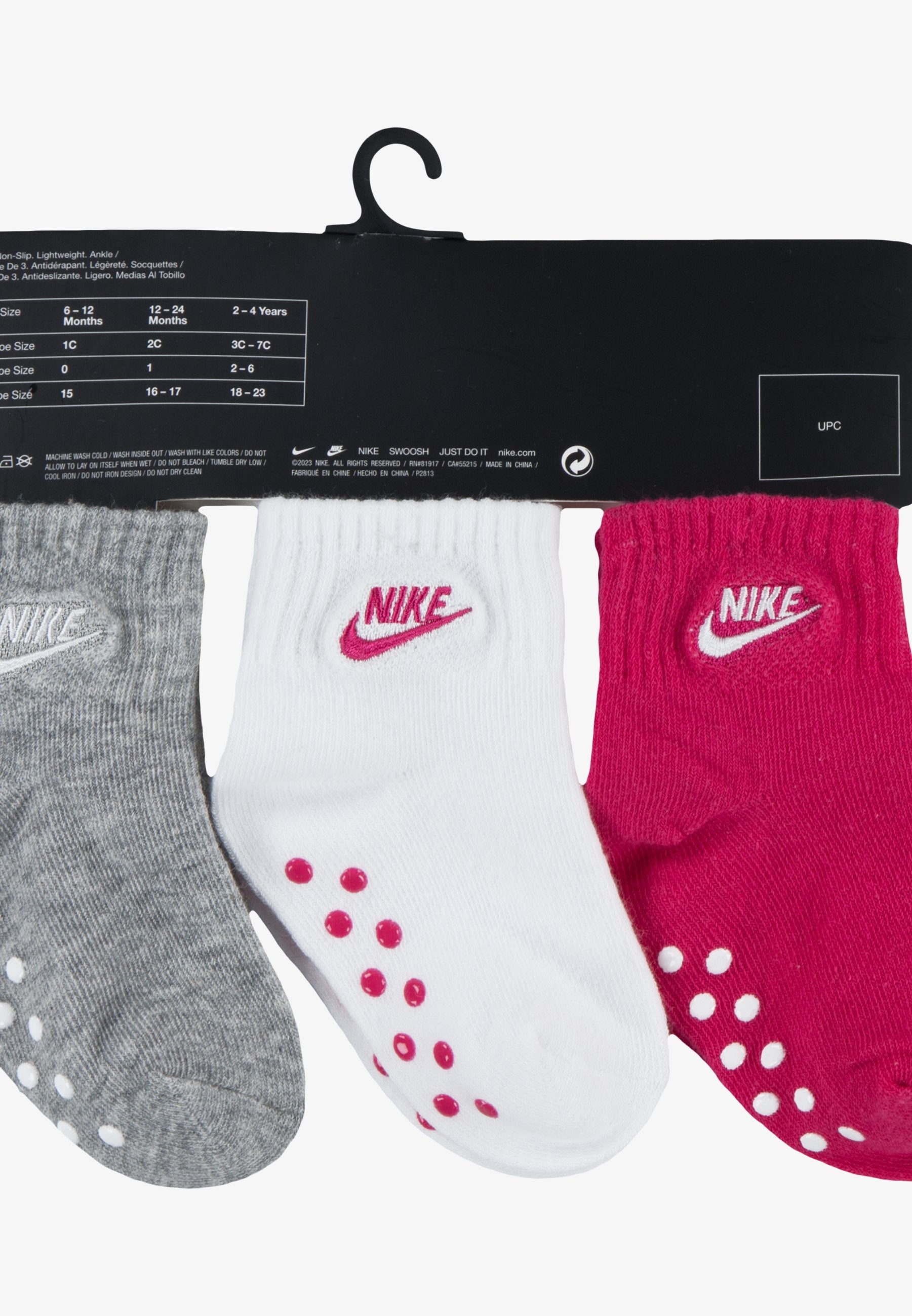 CORE FUTURA GRIPPER UNISEX 3 PACK - Socks - rush pink
