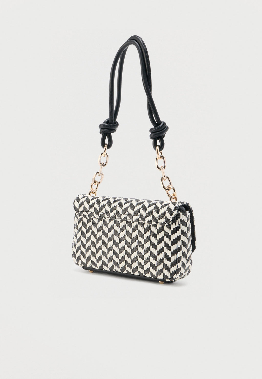 TESSI FLAP SHOULDER  - Handbag - black