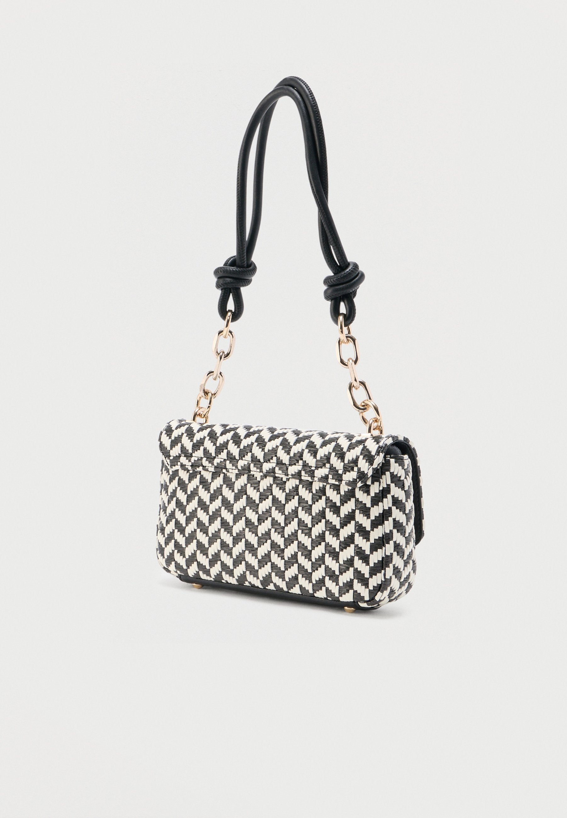 TESSI FLAP SHOULDER  - Handbag - black