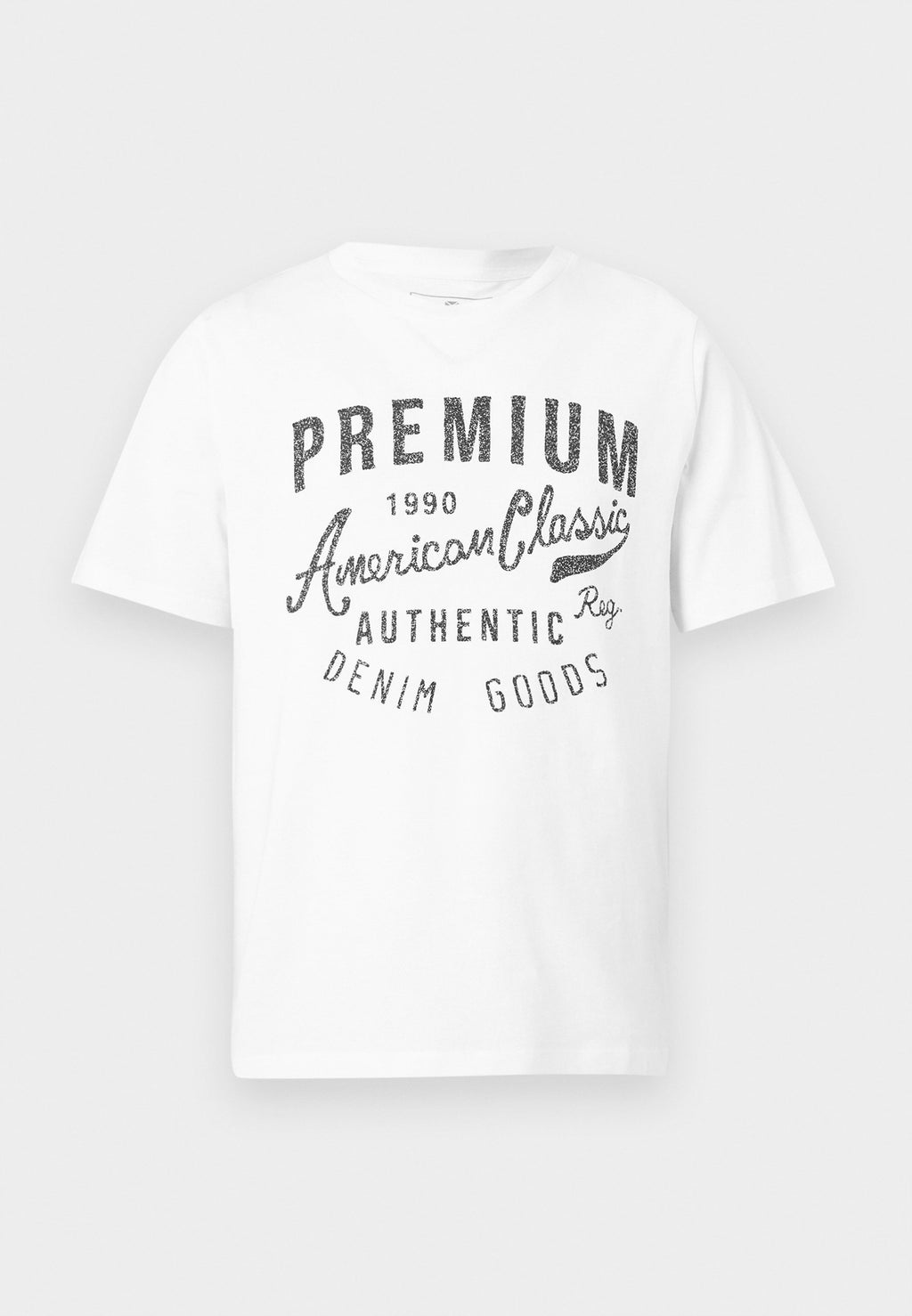JPRBLUALEX TEE - Print T-shirt - white