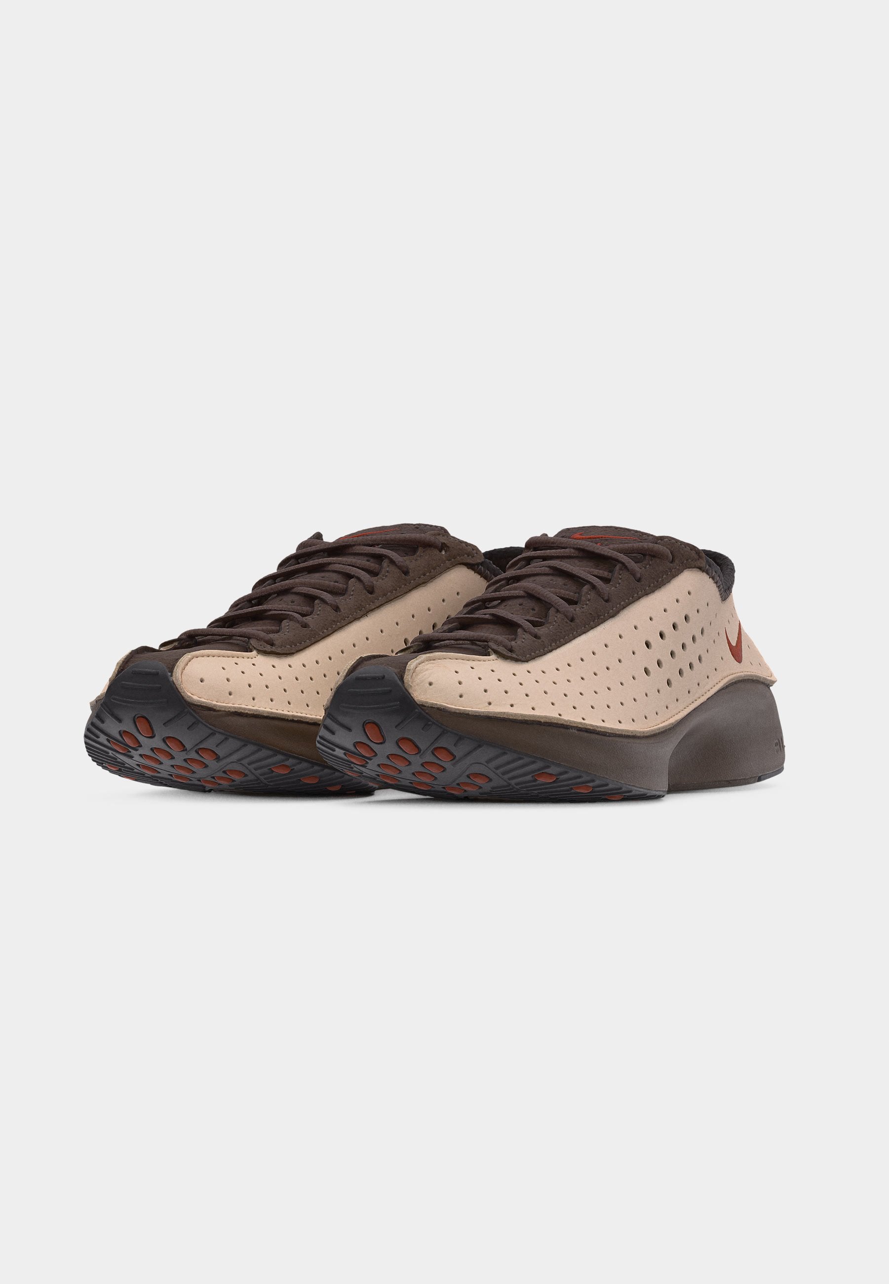 AIR SUPERFLY - Trainers - vast grey/burgundy ash/pearl pink/black
