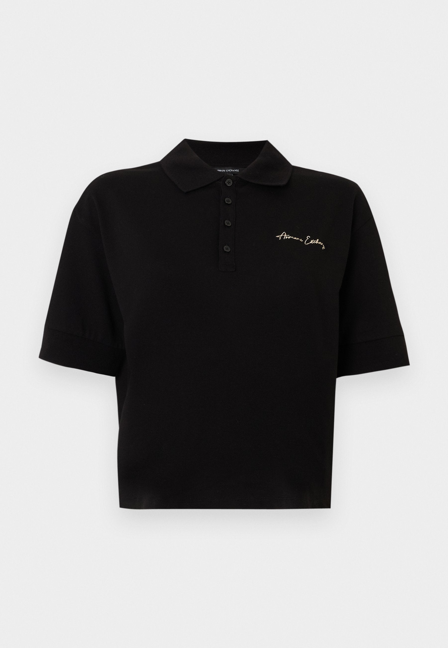 Polo shirt - black/gold-coloured
