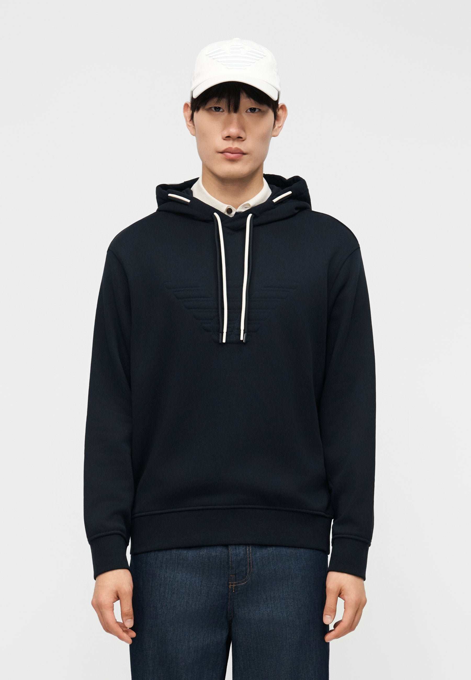 Hoodie - navy