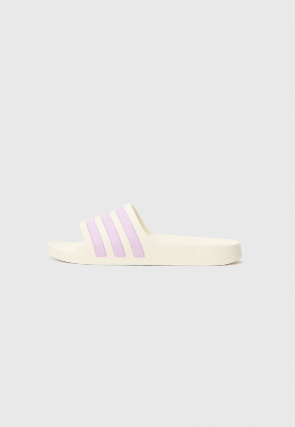 ADILETTE AQUA UNISEX - Pool slides - off white/bliss lilac