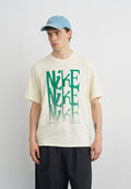 TEE - Print T-shirt - coconut milk