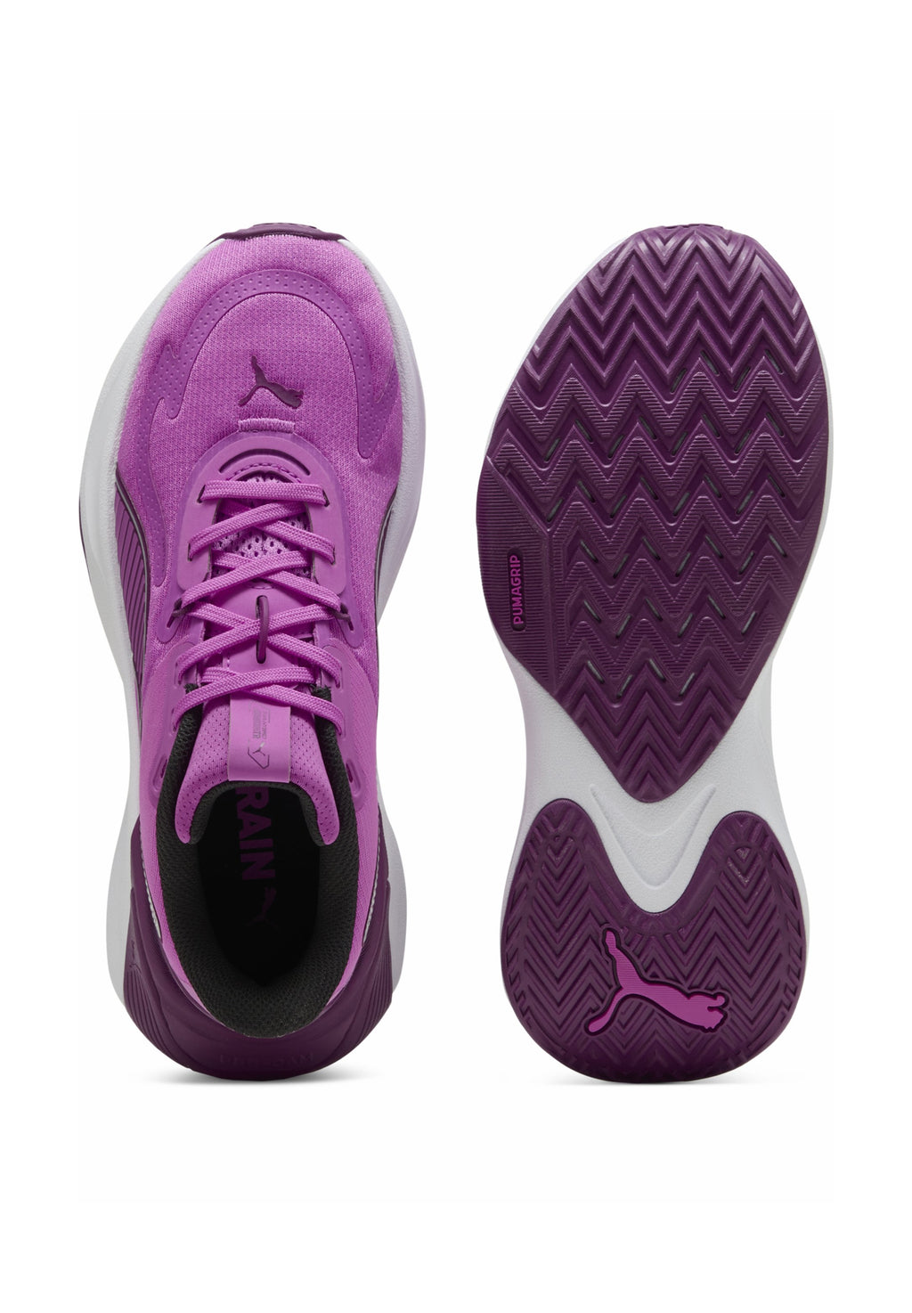 PWR HYBRID TR WNS - Training shoe - electric orchid-plum wine- white- silver