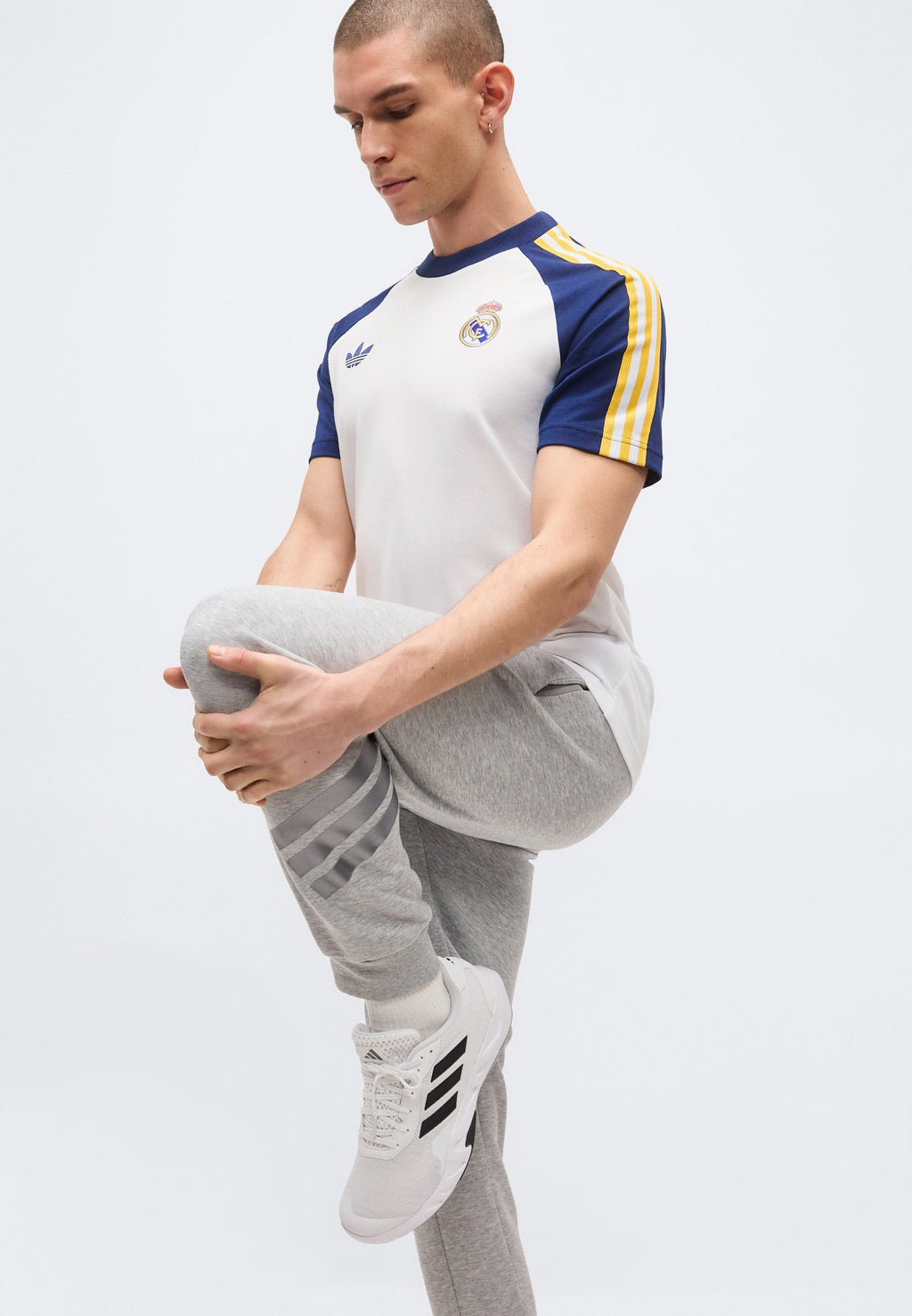 REAL MADRID  - Club wear - white/dark blue