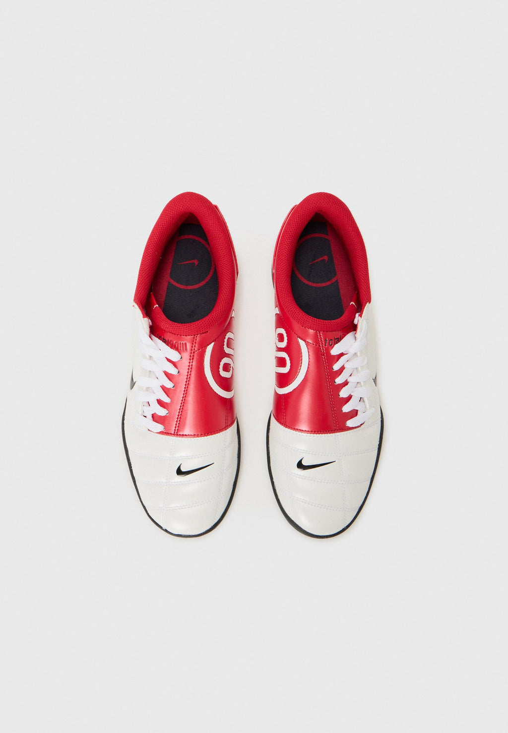 TOTAL 90 - Baskets - blanc/noir/rouge sport