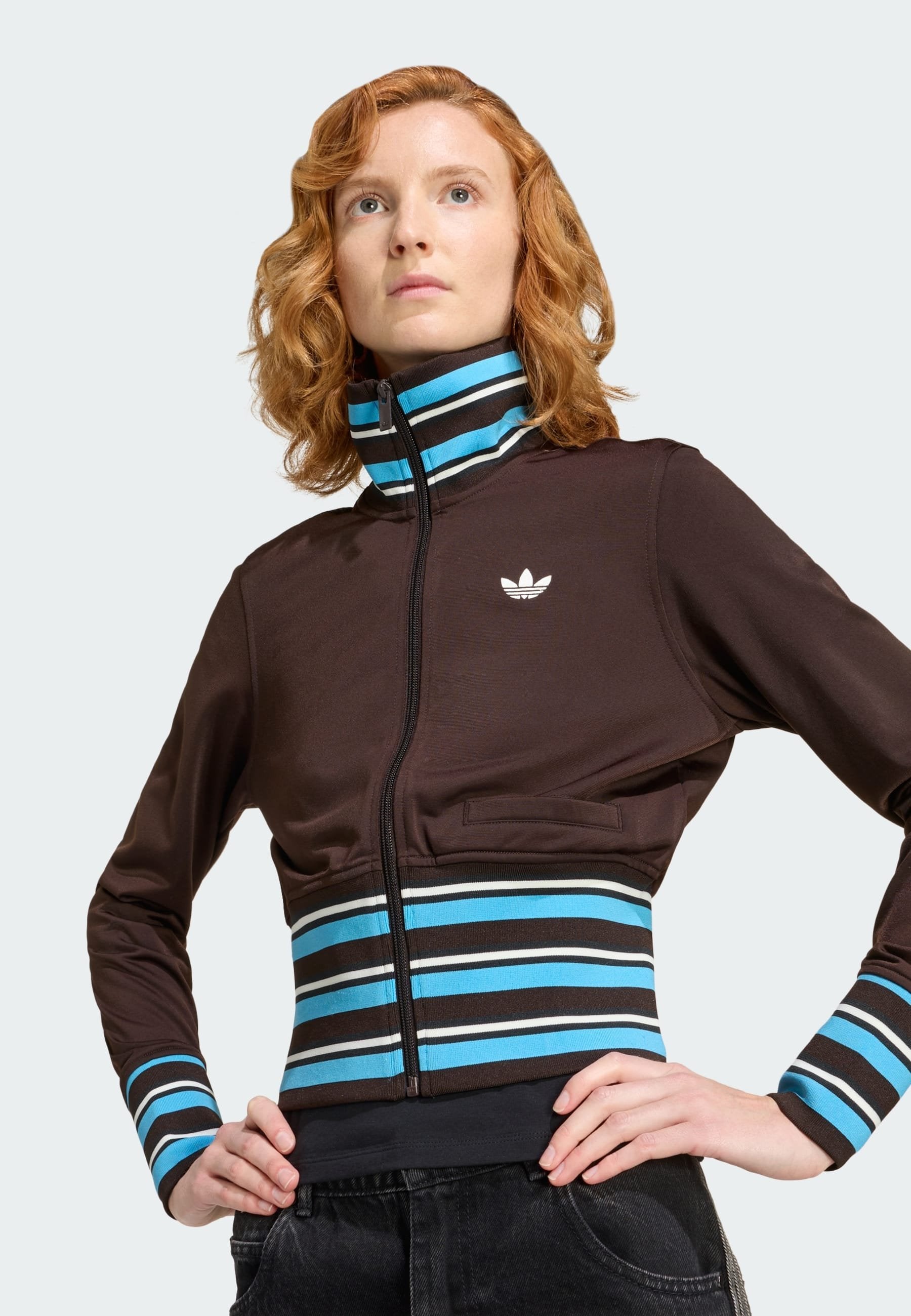 VINTAGE - Zip-up sweatshirt - aurora coffee
