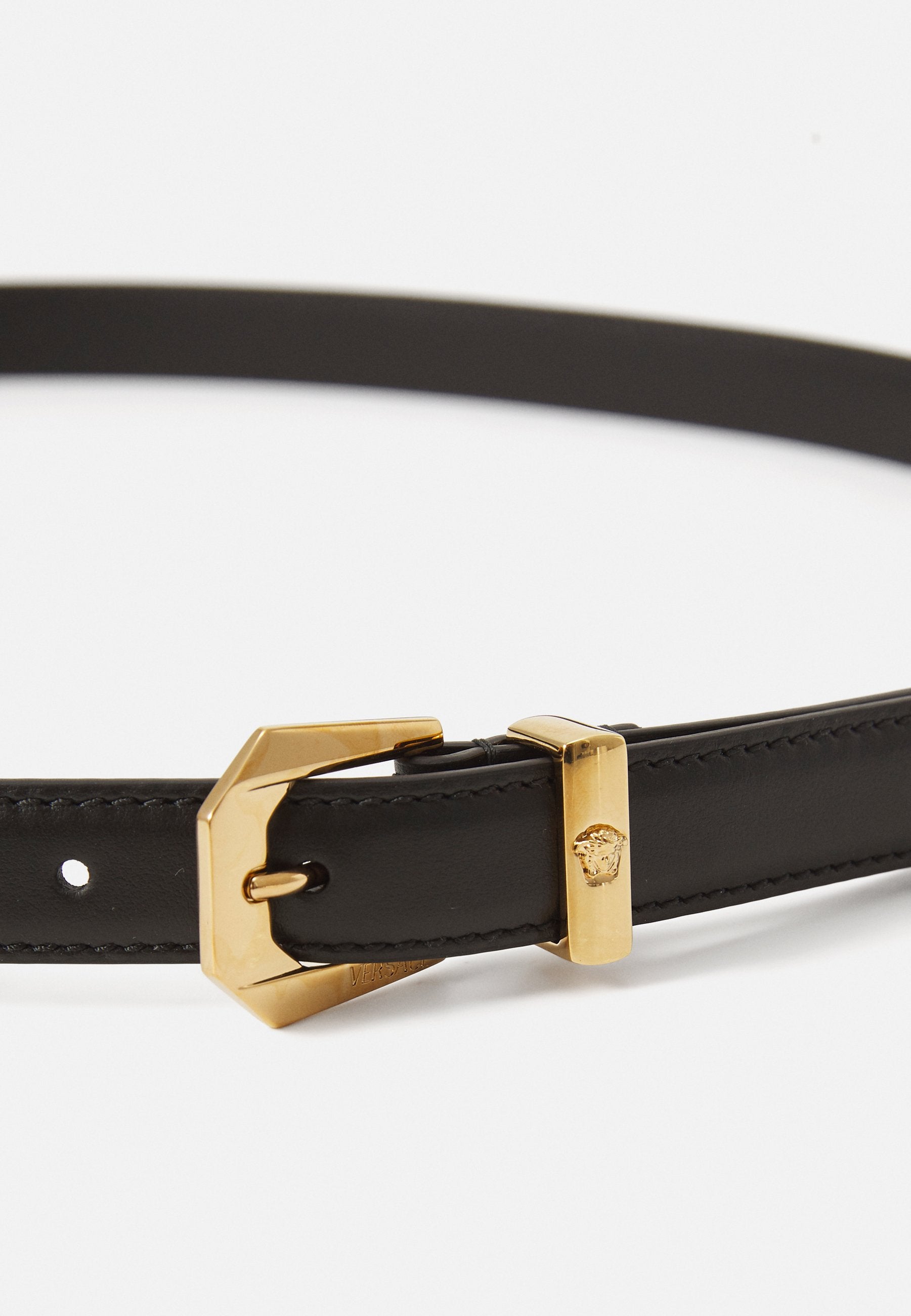 BELT UNISEX - Belt - black/gold-coloured
