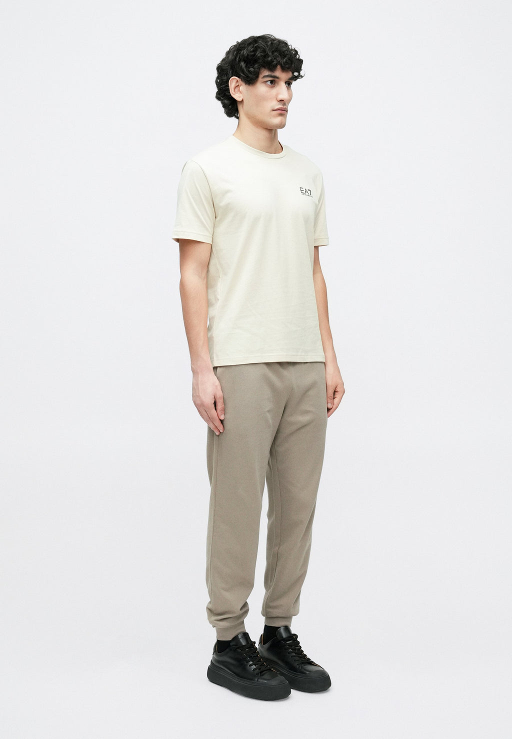 TRAIN LOGO SERIES TEE EXTENDED LOGO  UNISEX - Print T-shirt - fog