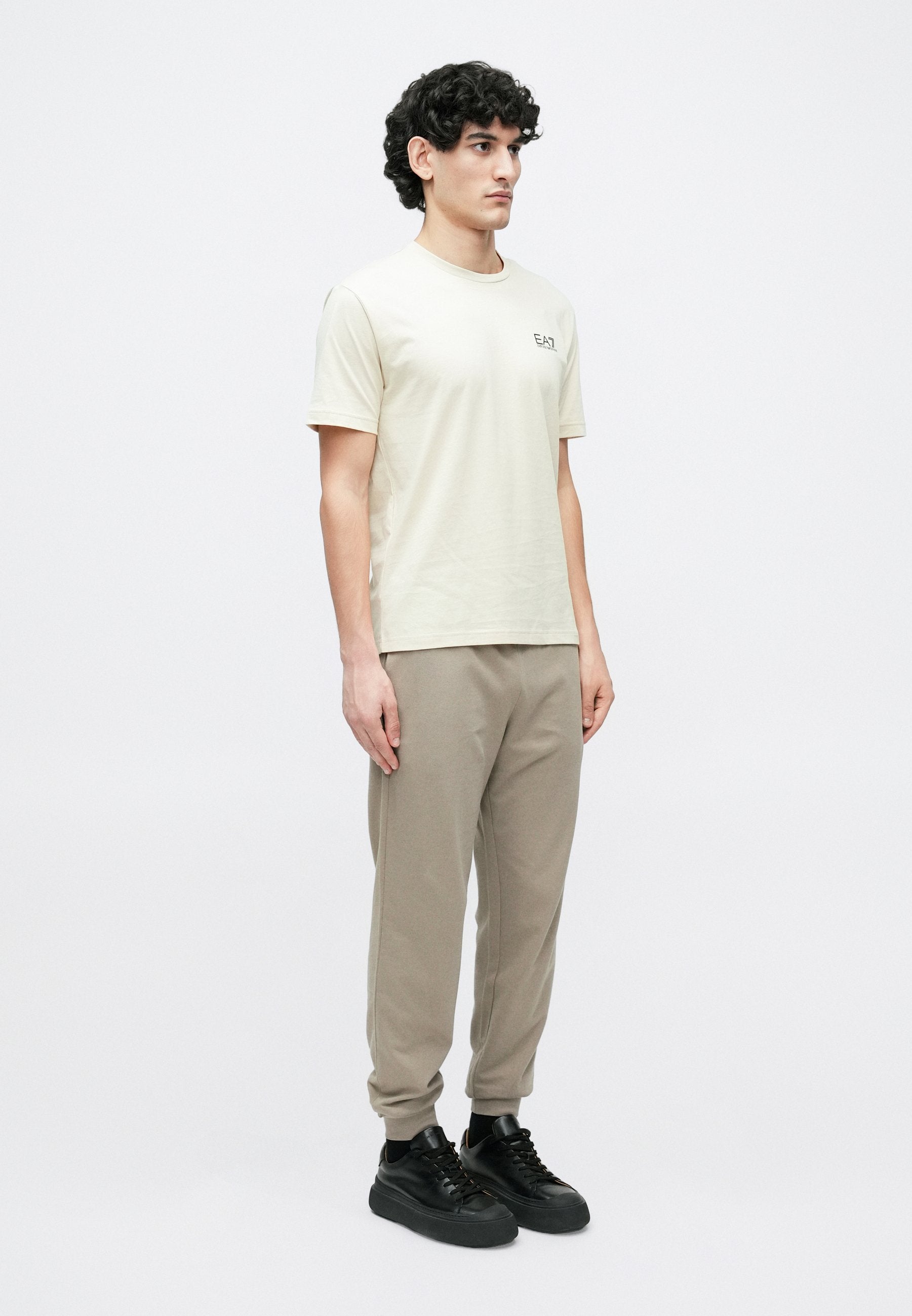 TRAIN LOGO SERIES TEE EXTENDED LOGO  UNISEX - Print T-shirt - fog