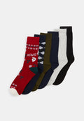 JACCHRISTMAS SOCK CALENDAR - Socks - black