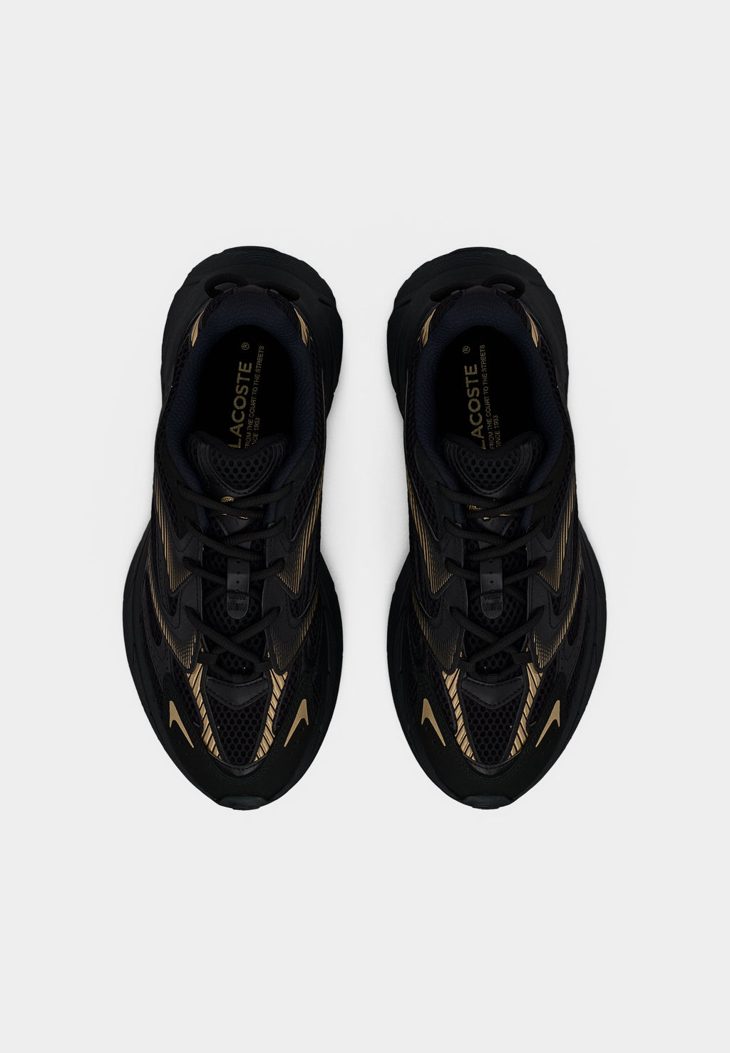L003 NEO SHOT - Trainers - black/gold-coloured