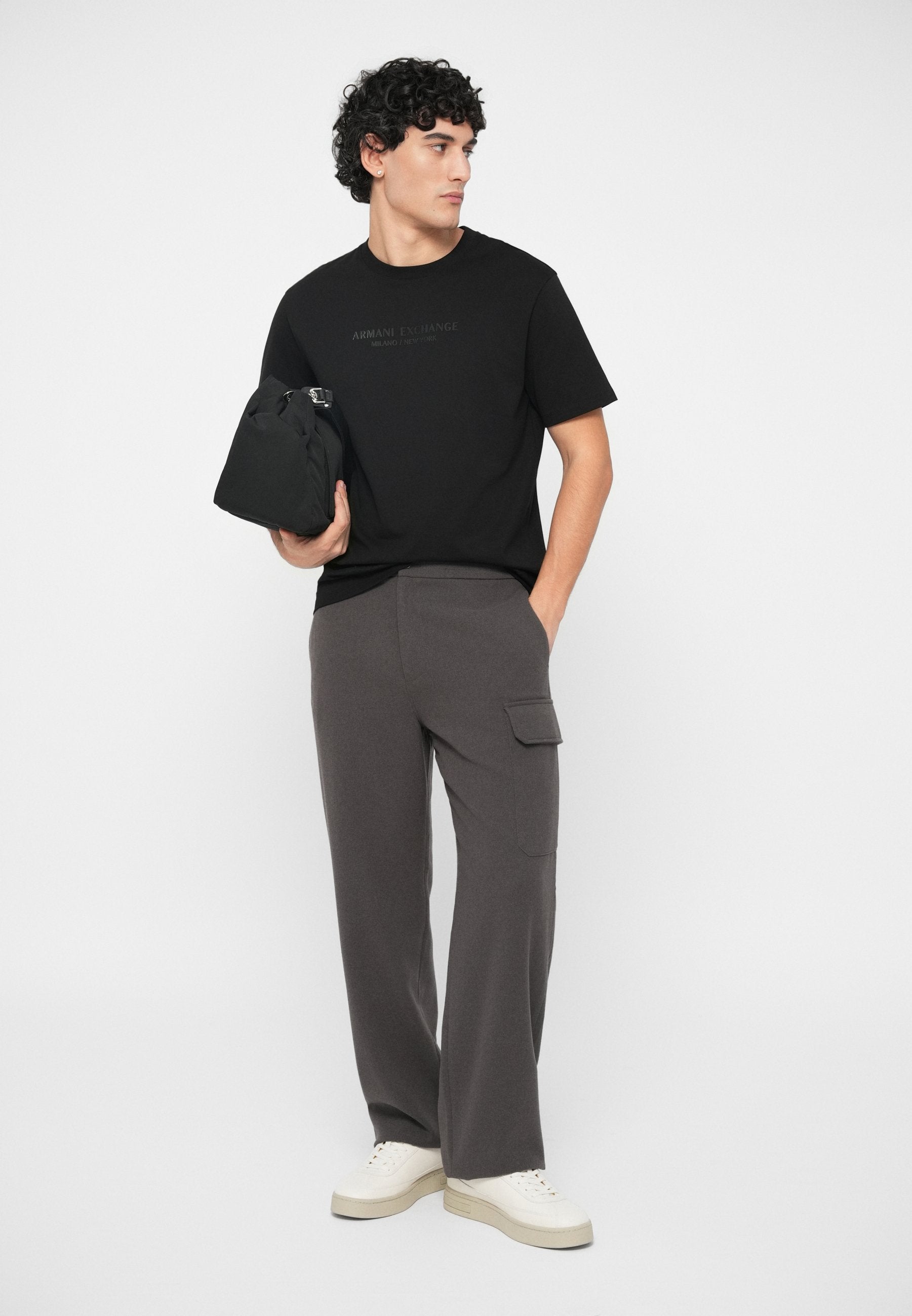 REGULAR - Print T-shirt - black