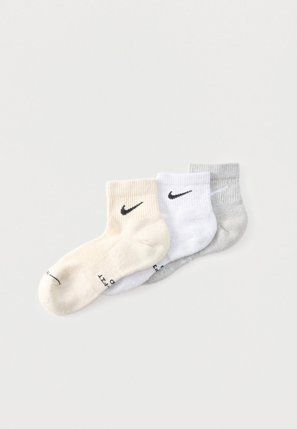 UNISEX 3 PACK - Sports socks - white/beige/multi-coloured