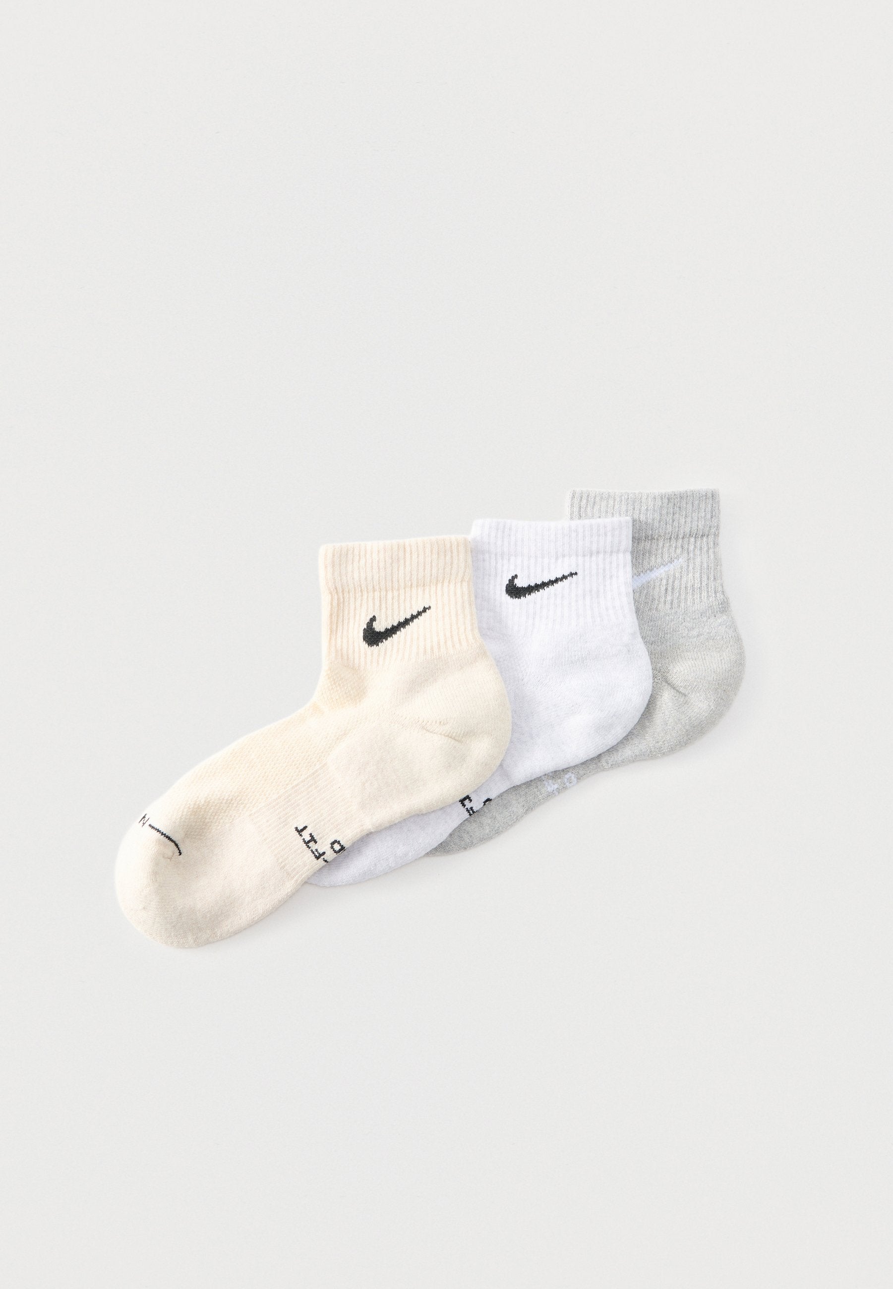 UNISEX 3 PACK - Sports socks - white/beige/multi-coloured