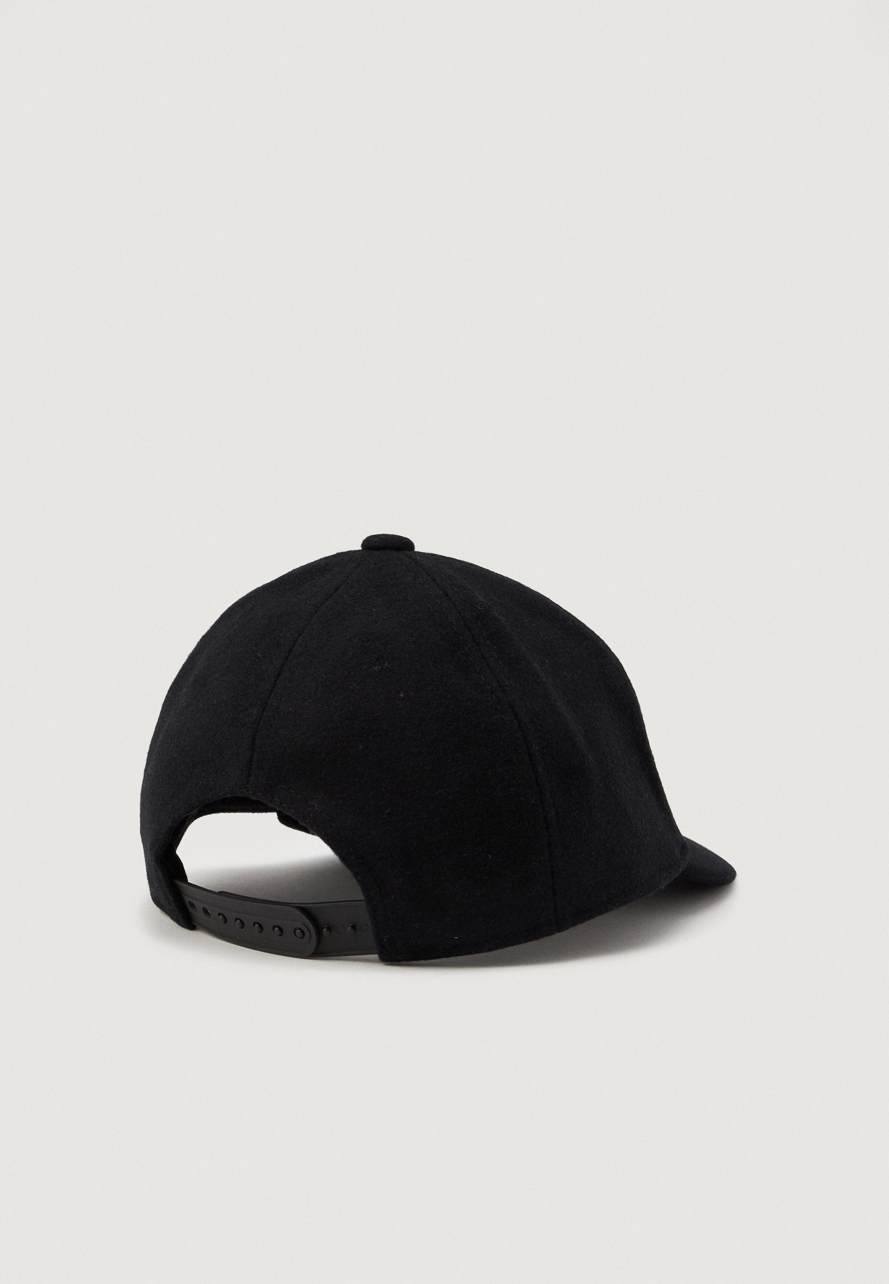 BASEBALL CUT IN THE MIDDLE UNISEX - Cap - black