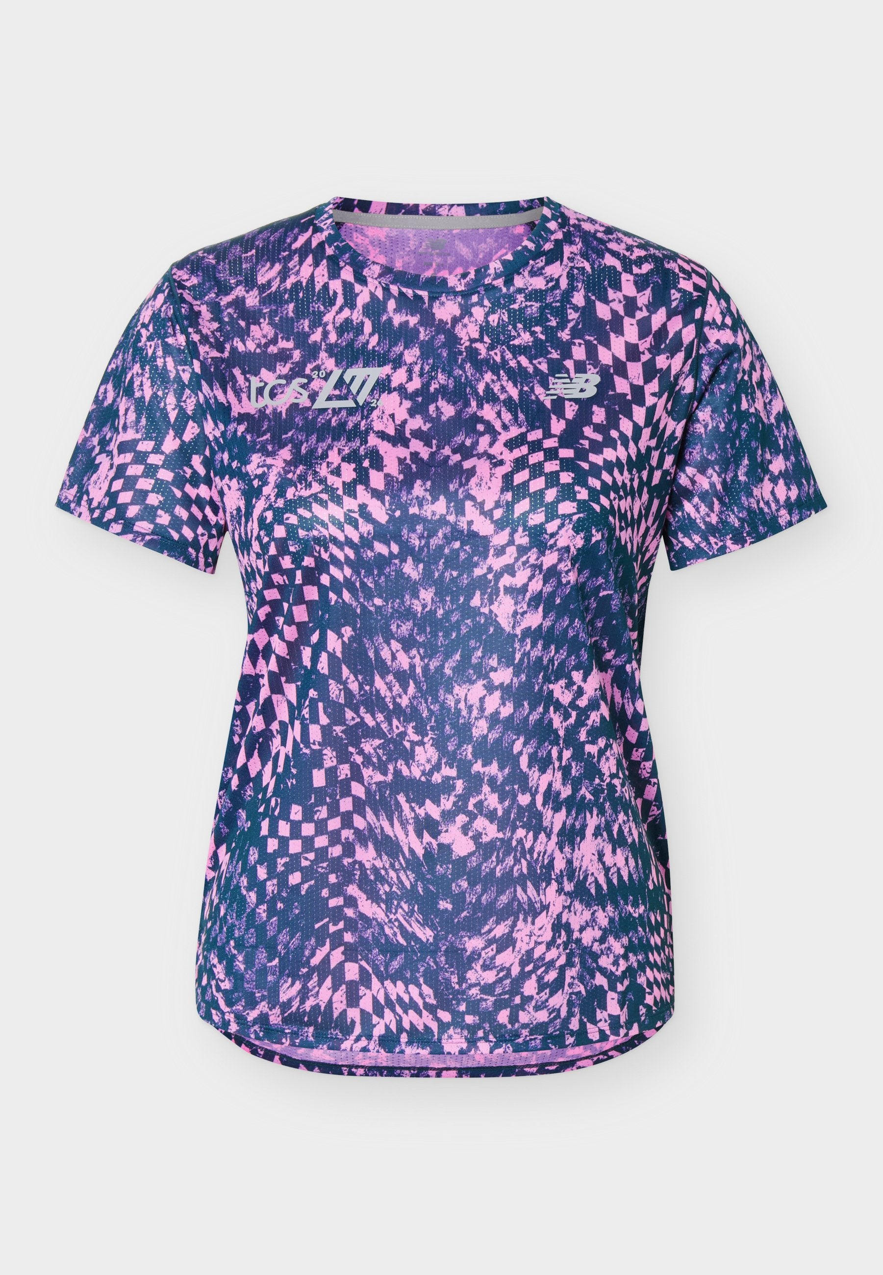 LONDON EDITION ATHLETICS PRINTED - Sports T-shirt - pink heat