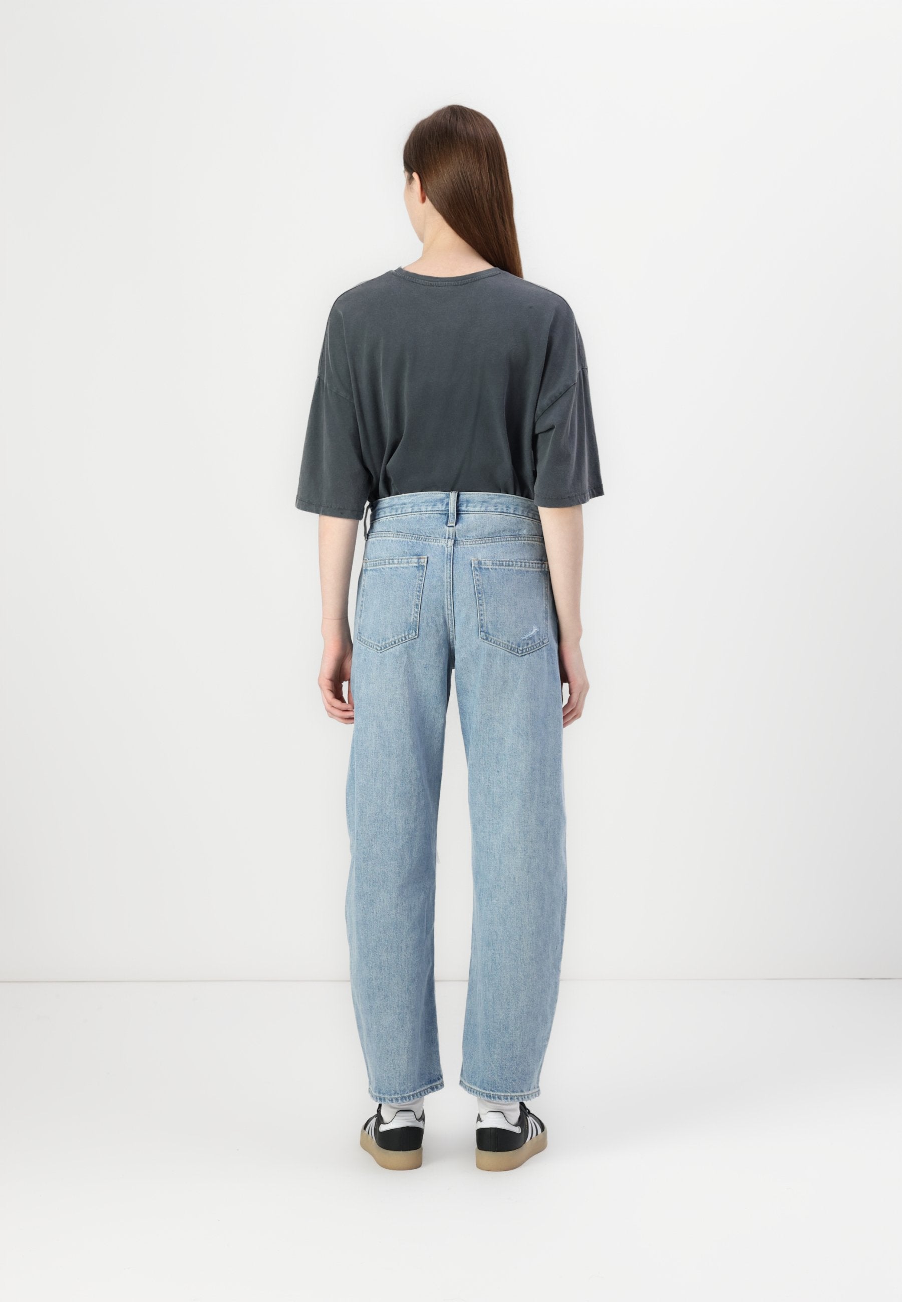 GIBSON - Relaxed fit jeans - light indigo