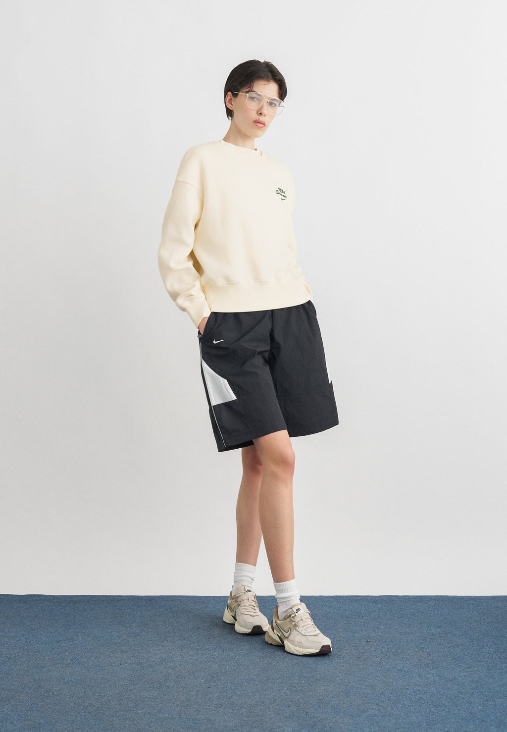 CREW - Sweatshirt - pale ivory