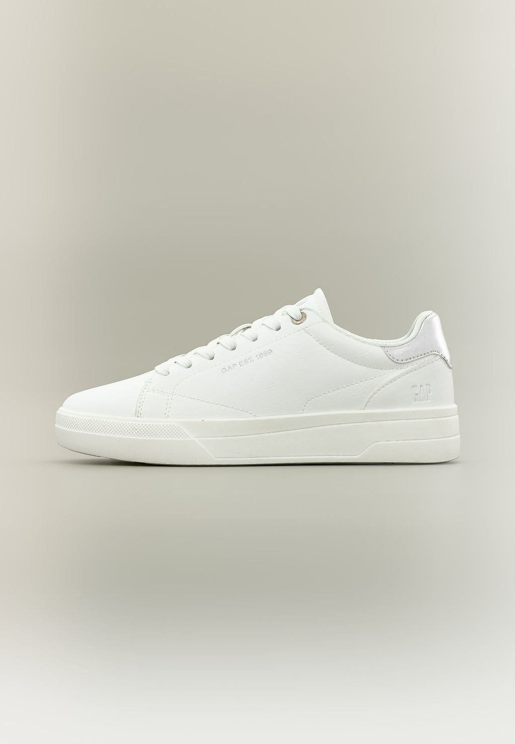 MOON II - Trainers - white/silver-coloured
