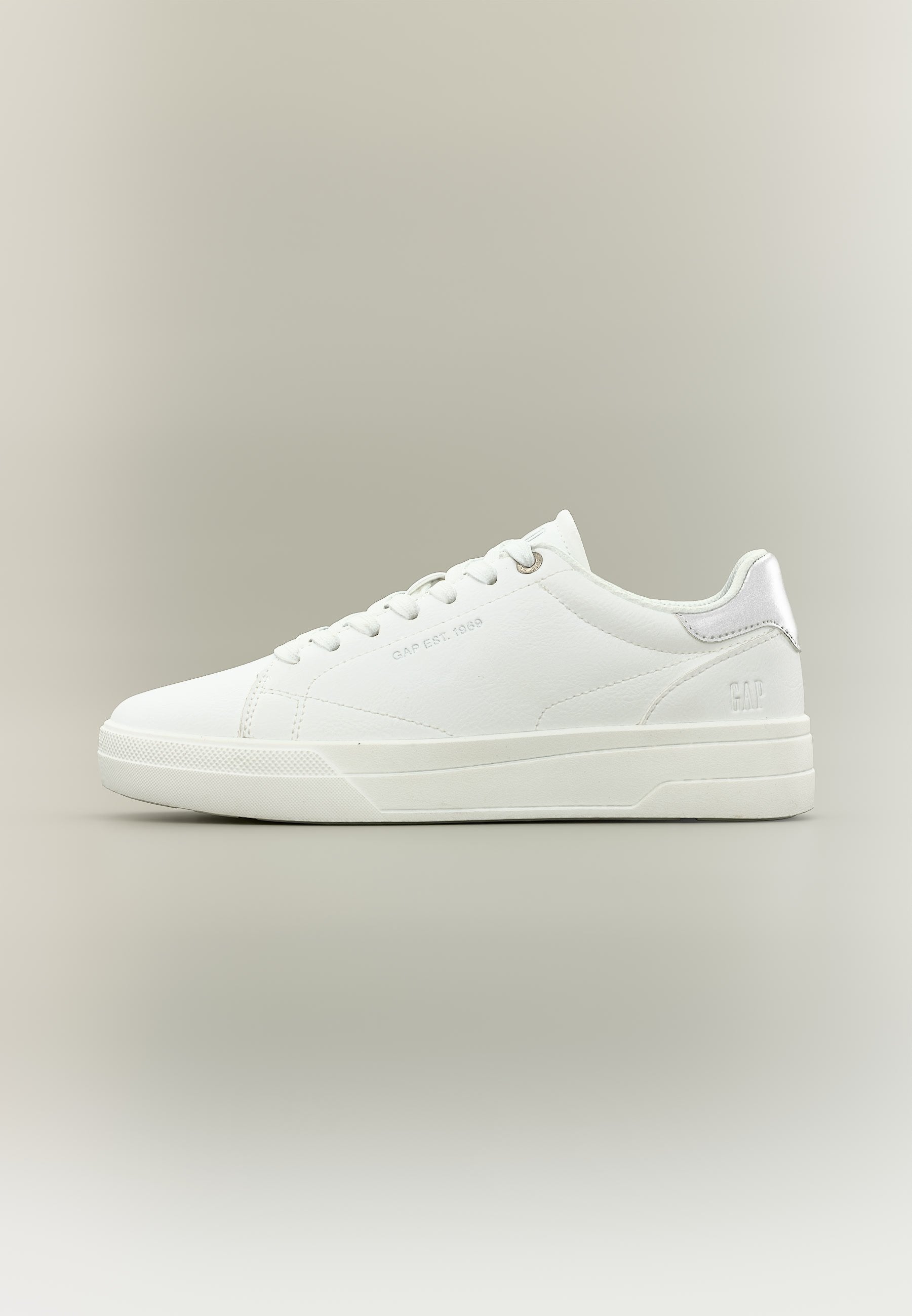 MOON II - Trainers - white/silver-coloured