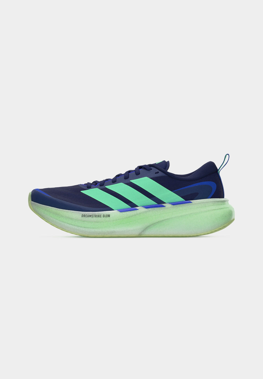 SUPERNOVA GLIDE M - Road running shoes - dark blue/pulse mint/solar purple