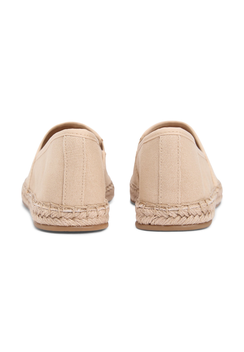 BAYRAK İŞLEMELİ KANVAS ESPADRİL - Espadriller - clayed pebble