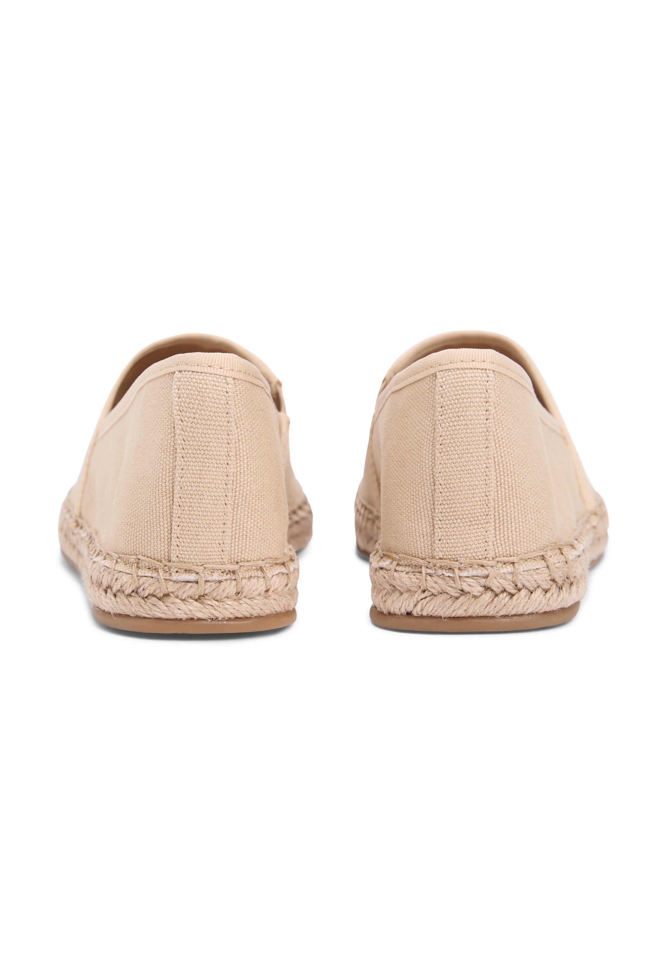 BAYRAK İŞLEMELİ KANVAS ESPADRİL - Espadriller - clayed pebble