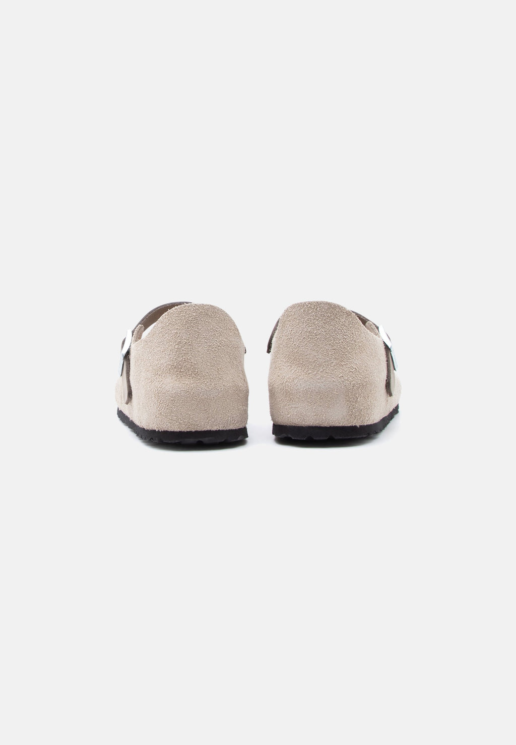 MANTOVA LEVE TAUPES NARROW - Ankle strap ballet pumps - taupe