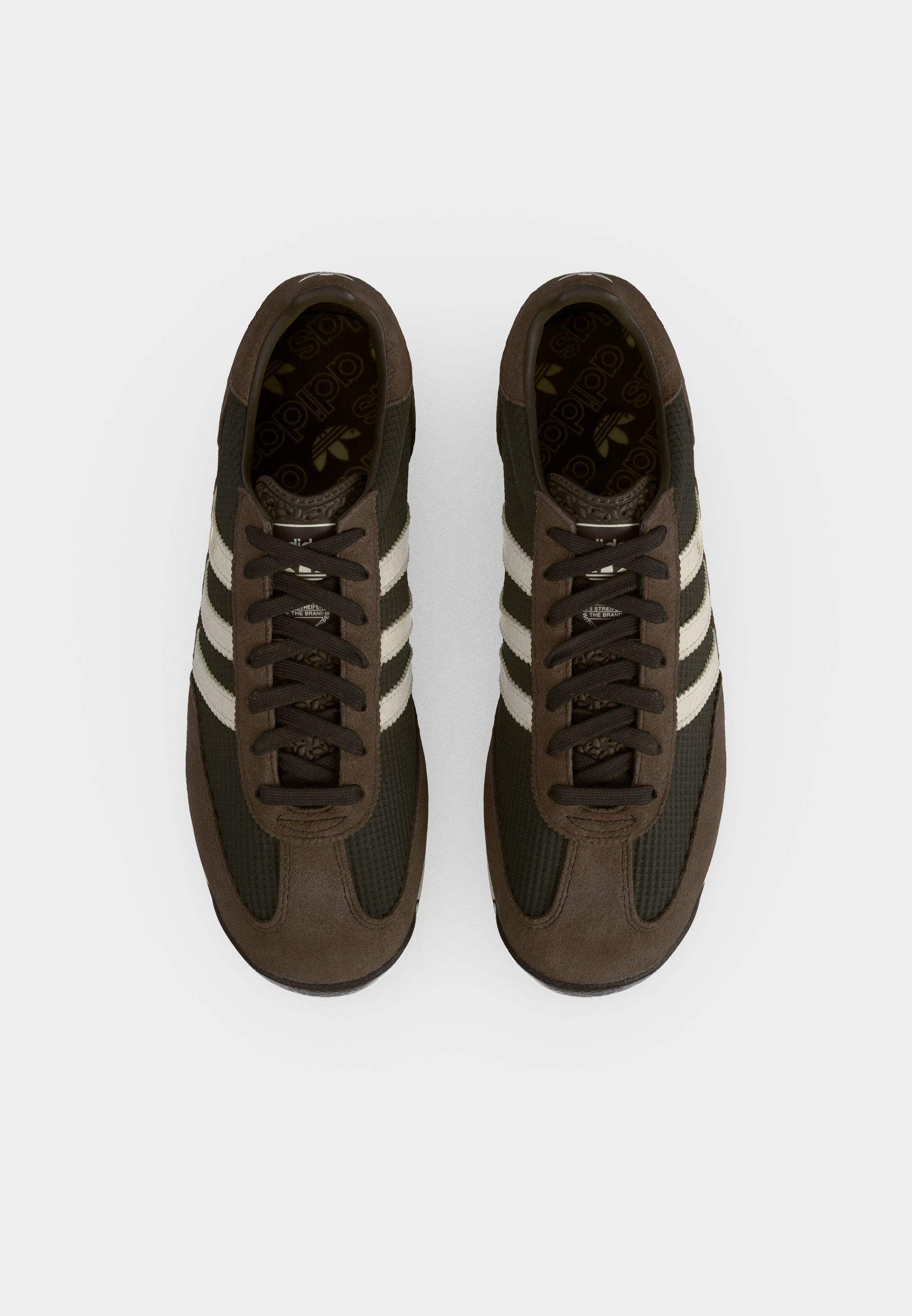 SL 72 RS UNISEX - Spor ayakkabı - koyu kahve/krem rengi/sıcak vanilya