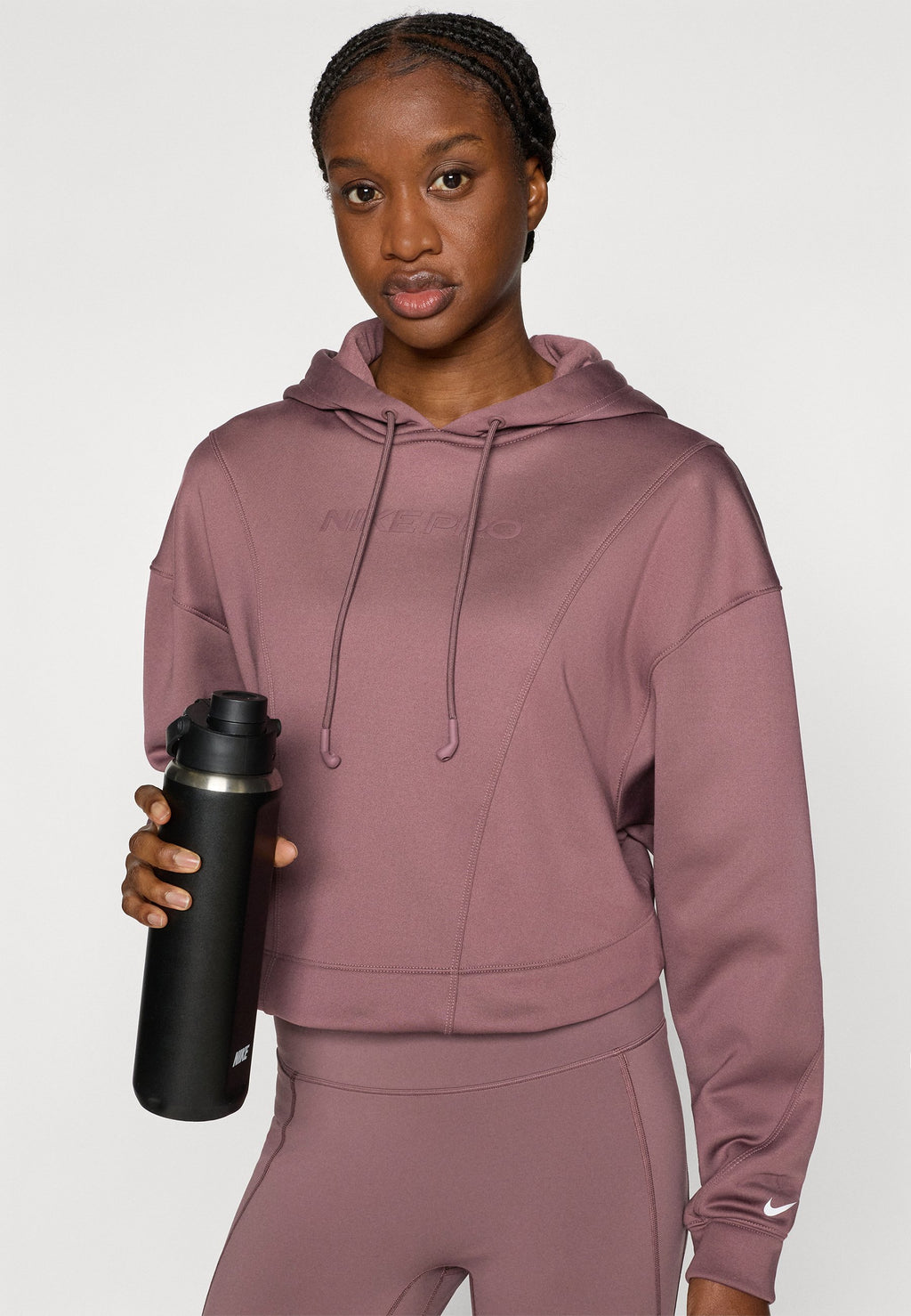 HOODIE - Fleece jumper - tattoo/white