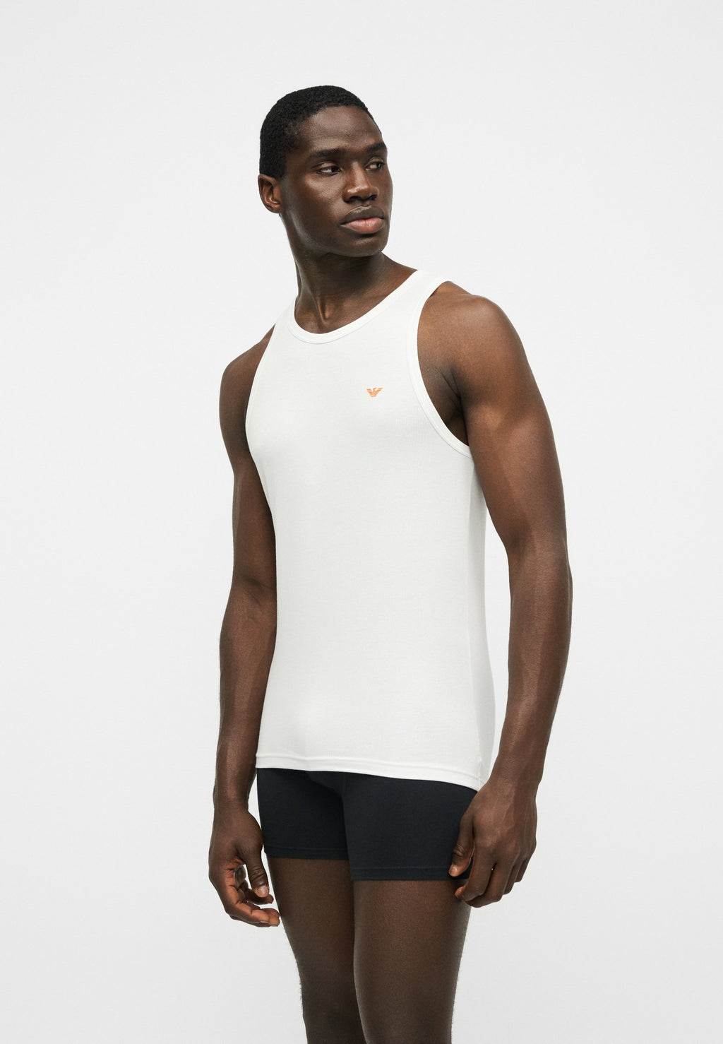 SHINY LOGOBAND TANK - Undershirt - white
