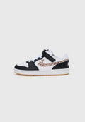 COURT BOROUGH LOW UNISEX - Trainers - black/white/gum/med brown