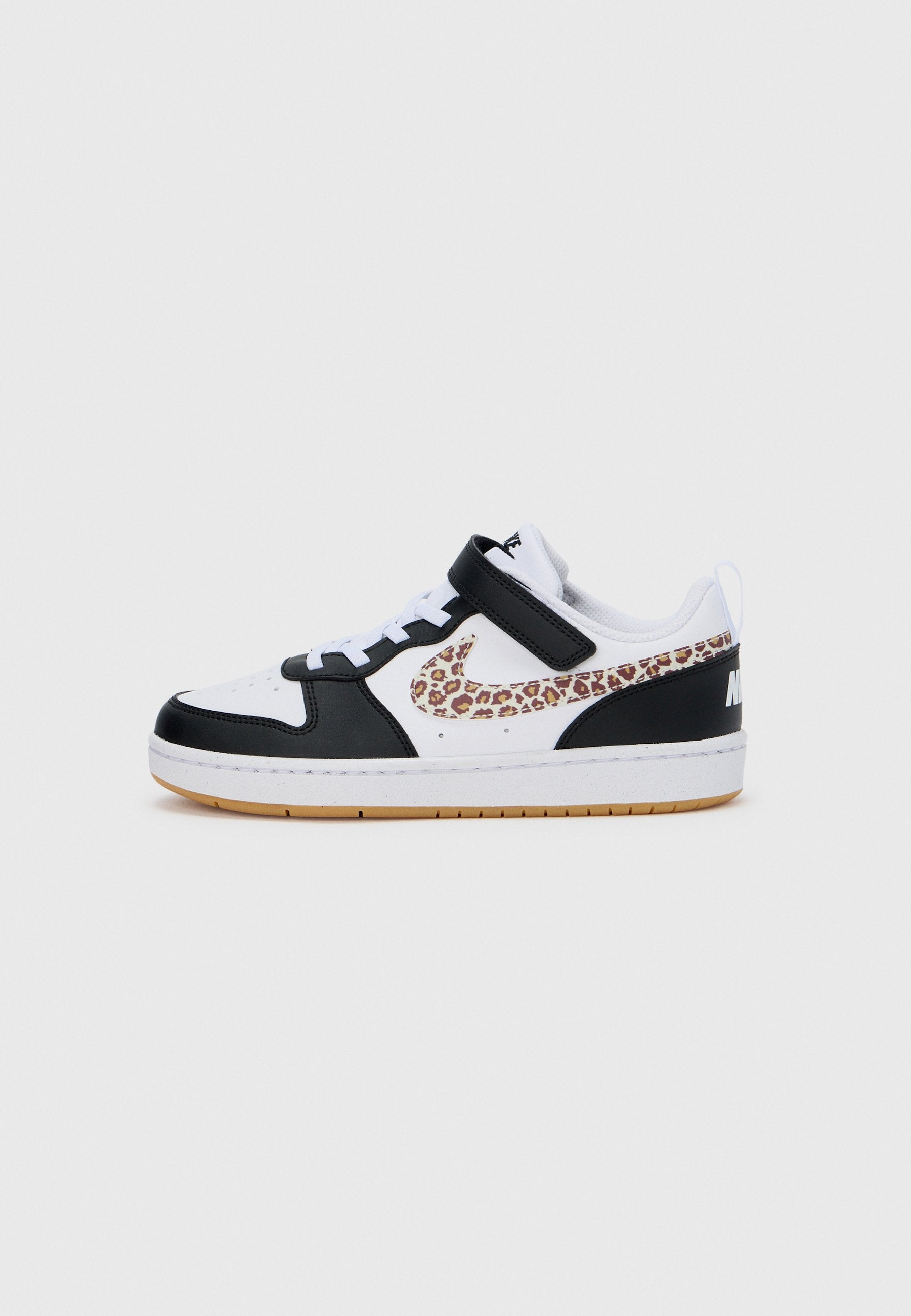 COURT BOROUGH LOW UNISEX - Trainers - black/white/gum/med brown