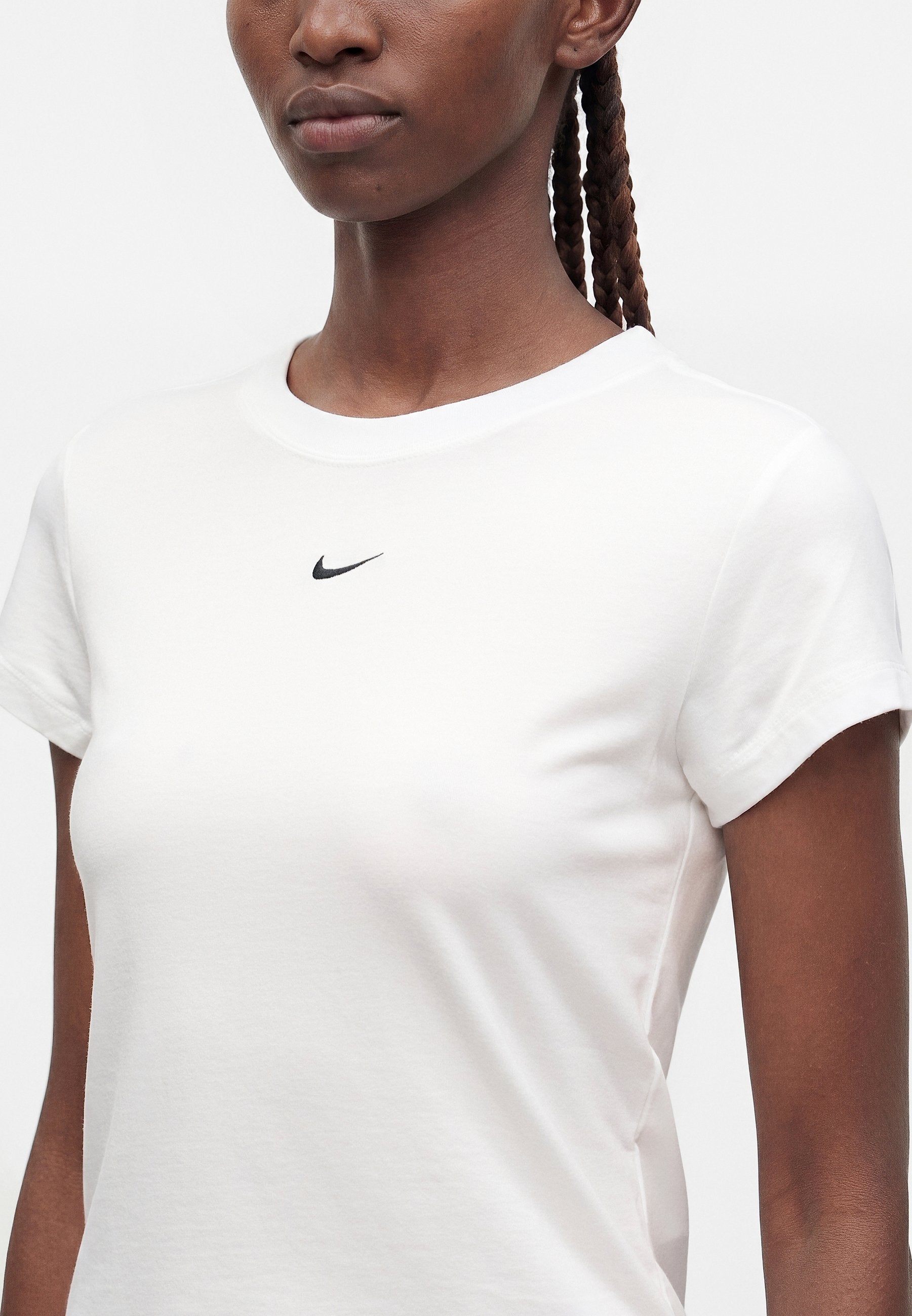 Basic T-shirt - white/black