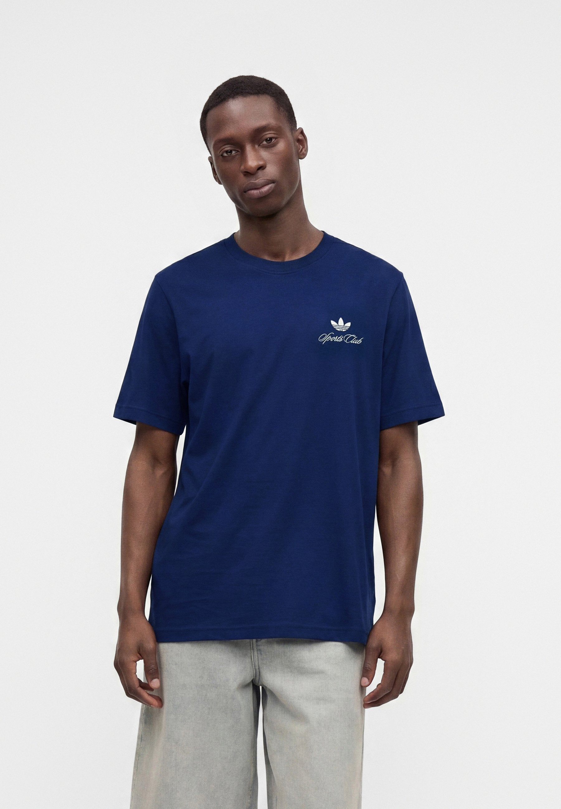 SPORTCLUB LOOSE TEE UNISEX - Print T-shirt - dark blue