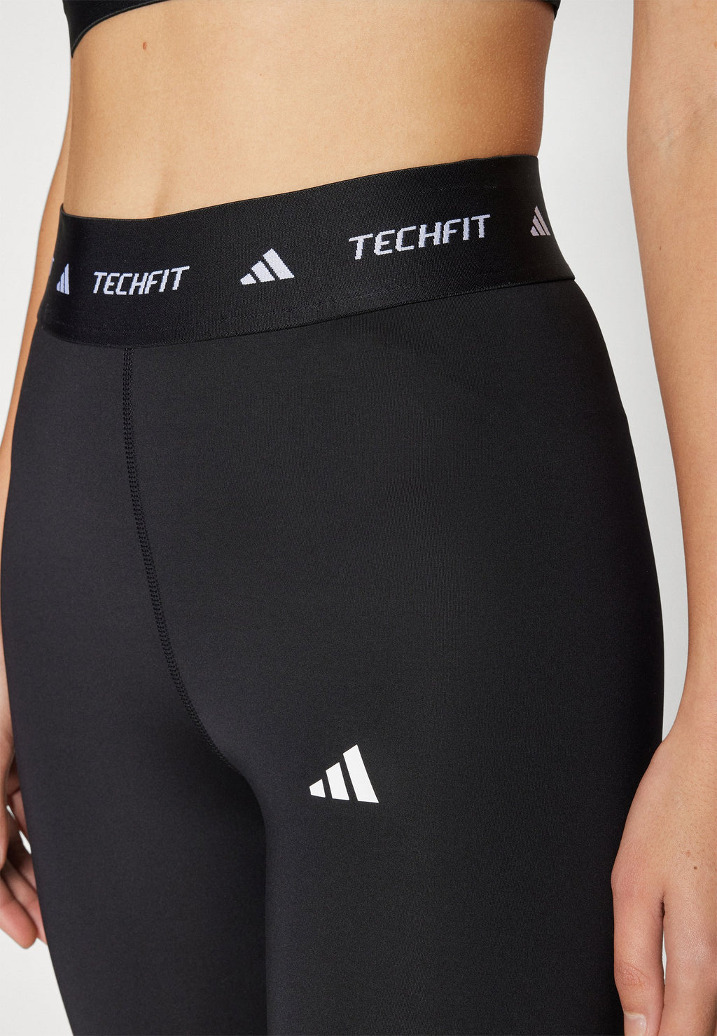TECHFIT STRIPES 7/8 LEGGINGS - Leggings - black