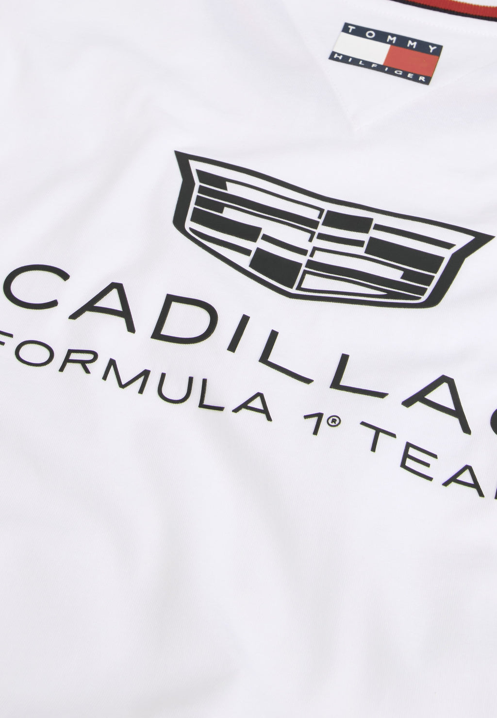 TH X CADILLAC FORMULA 1 TEAM REPLICA CROPPED TEE - Print T-shirt - white
