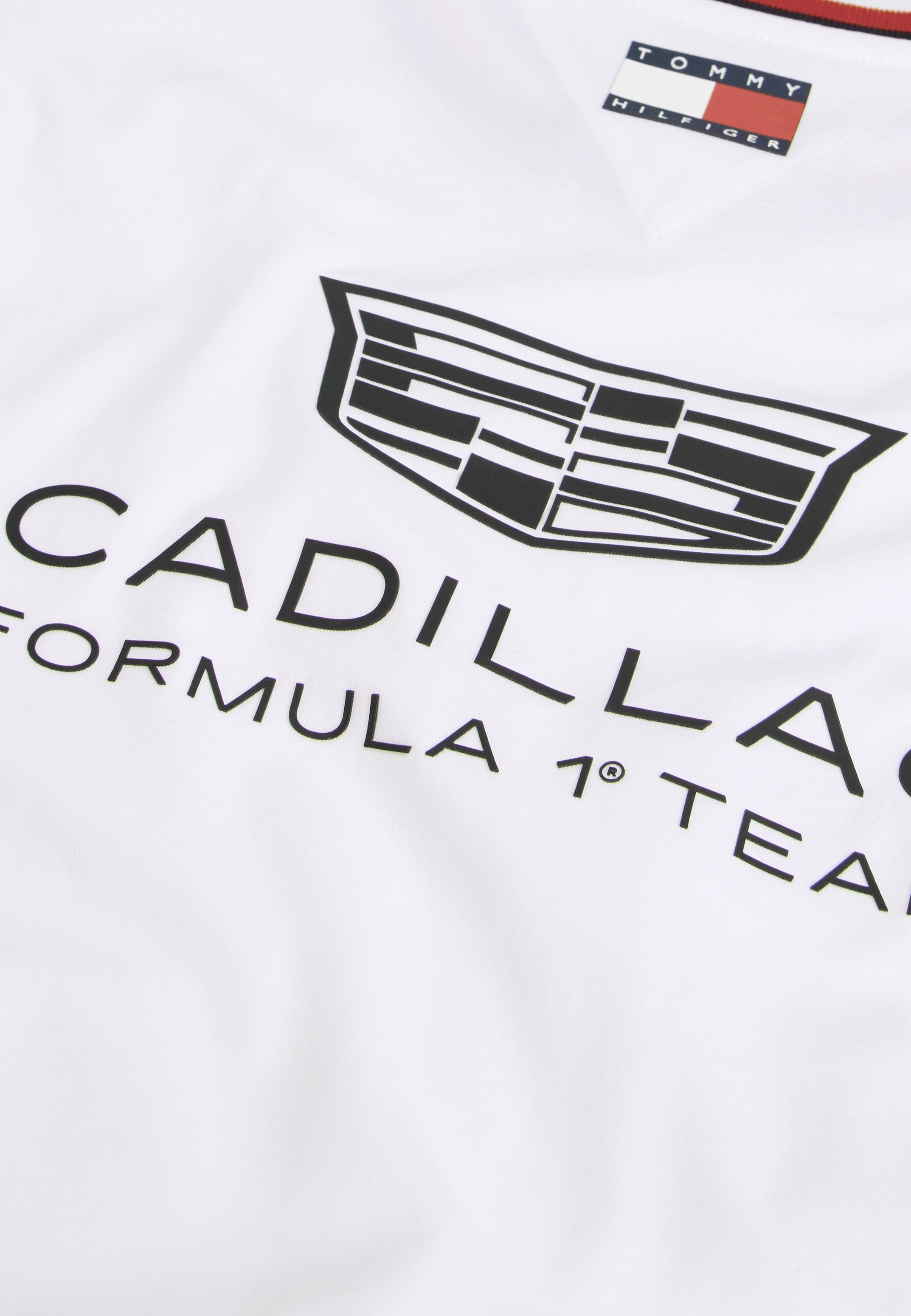 TH X CADILLAC FORMULA 1 TEAM REPLICA CROPPED TEE - Print T-shirt - white