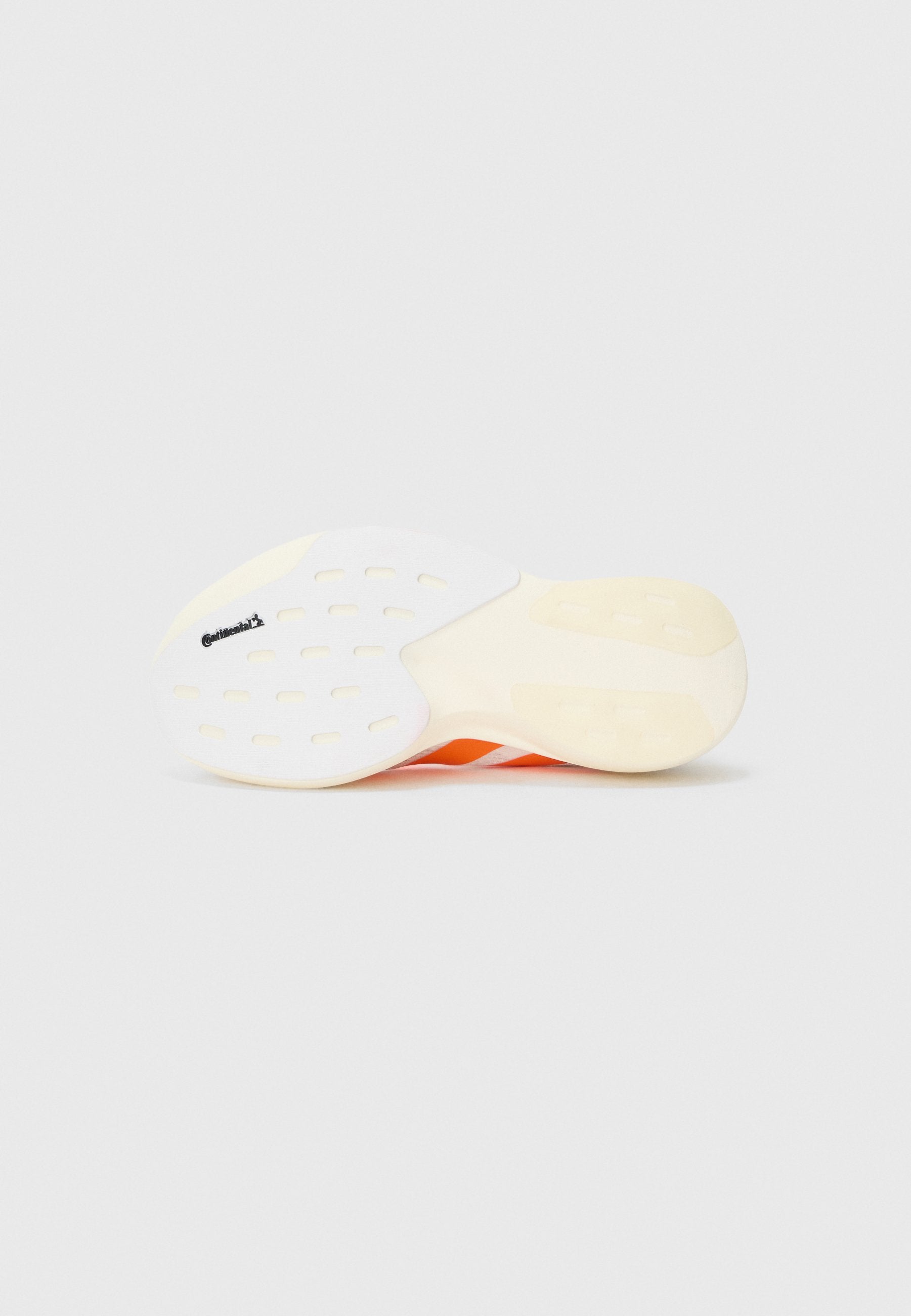 ADIZERO EVO SL J UNISEX - Road running shoes - white/pure orange/lucid red