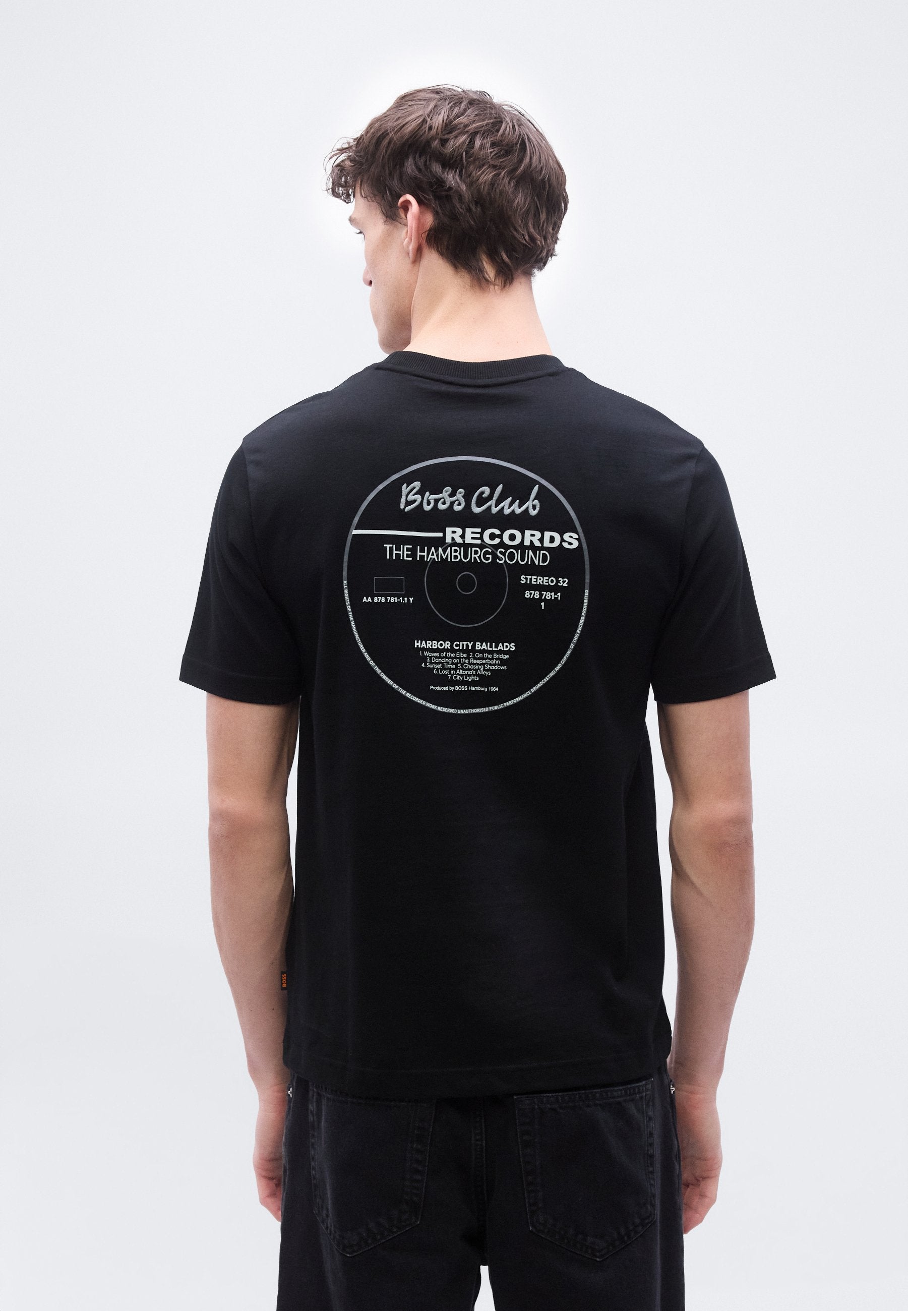Print T-shirt - black