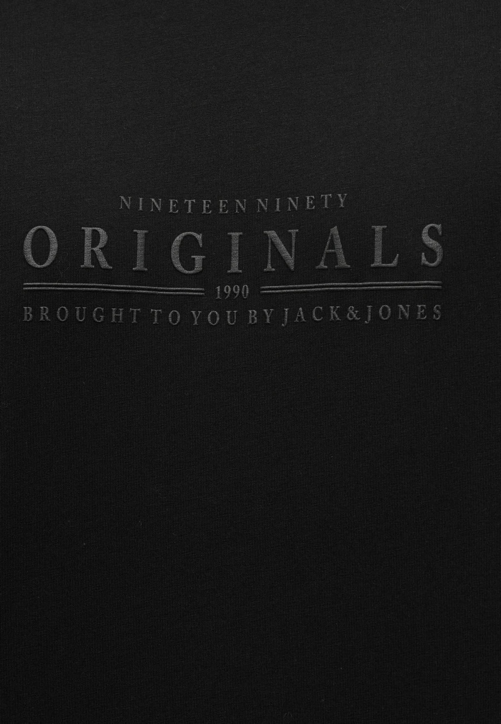 JORCATSKILLS MINIMAL TEE CREW NECK - Basic T-shirt - black