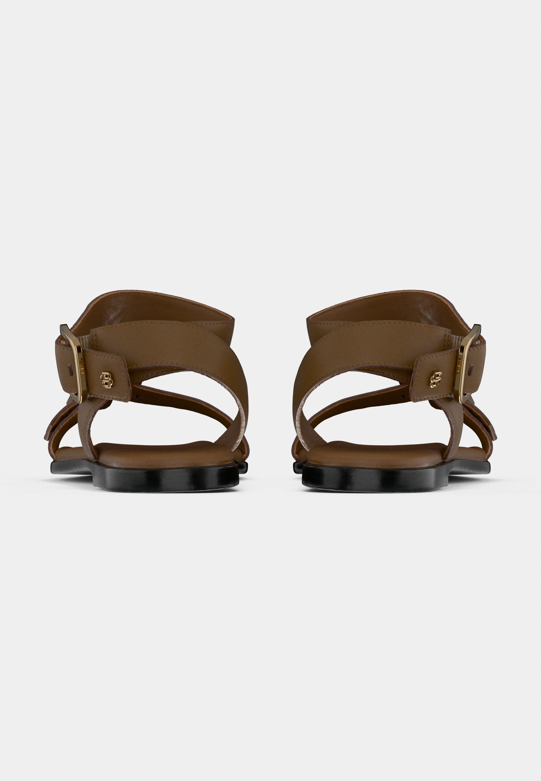 CHARLIZE - Sandals - medium brown