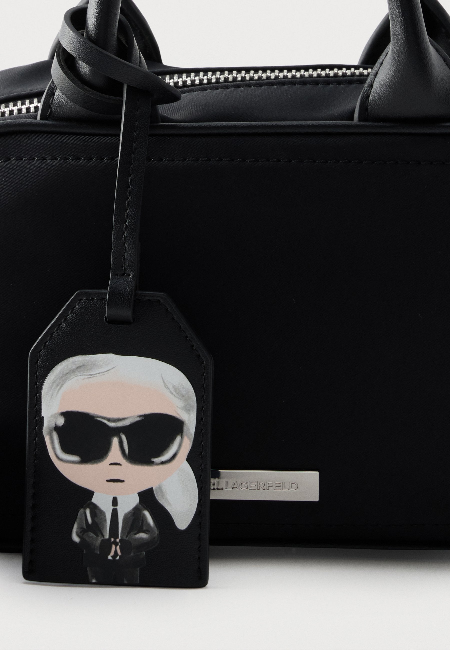 IKON BOXY - Handbag - black