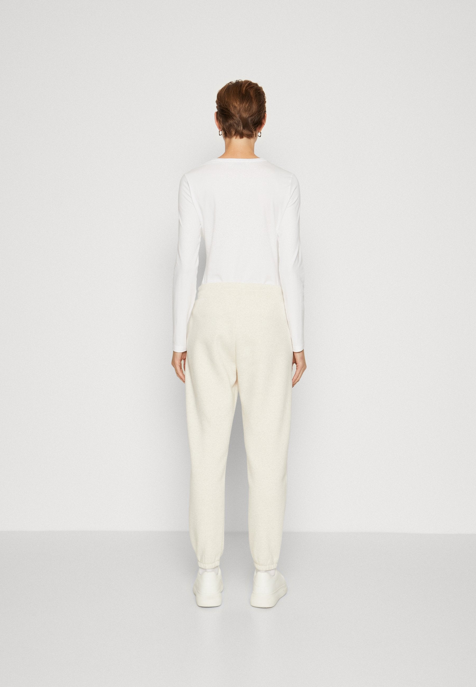 HERITAGE JOGGER - Tracksuit bottoms - oatmeal heather