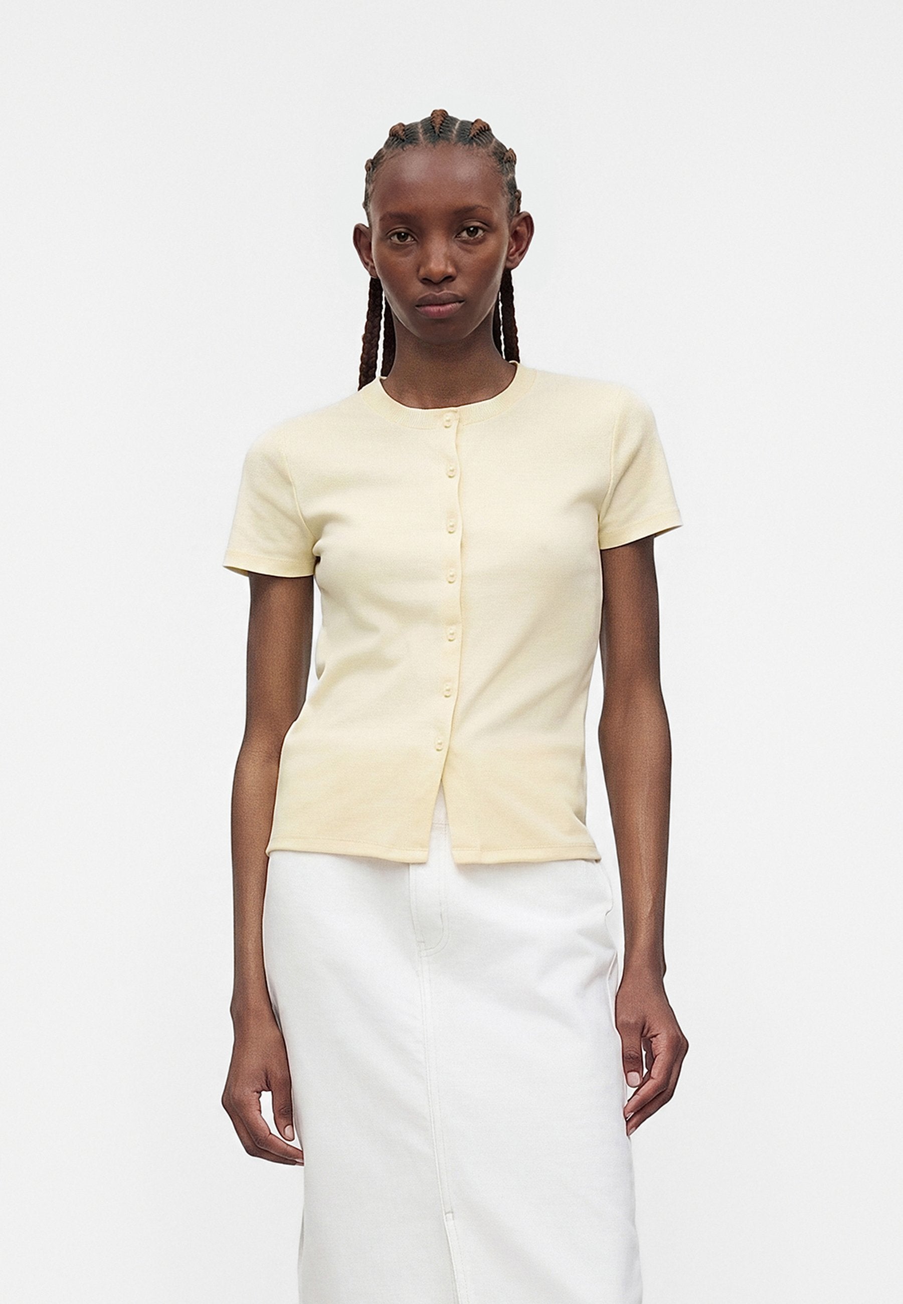 Cardigan - light yellow