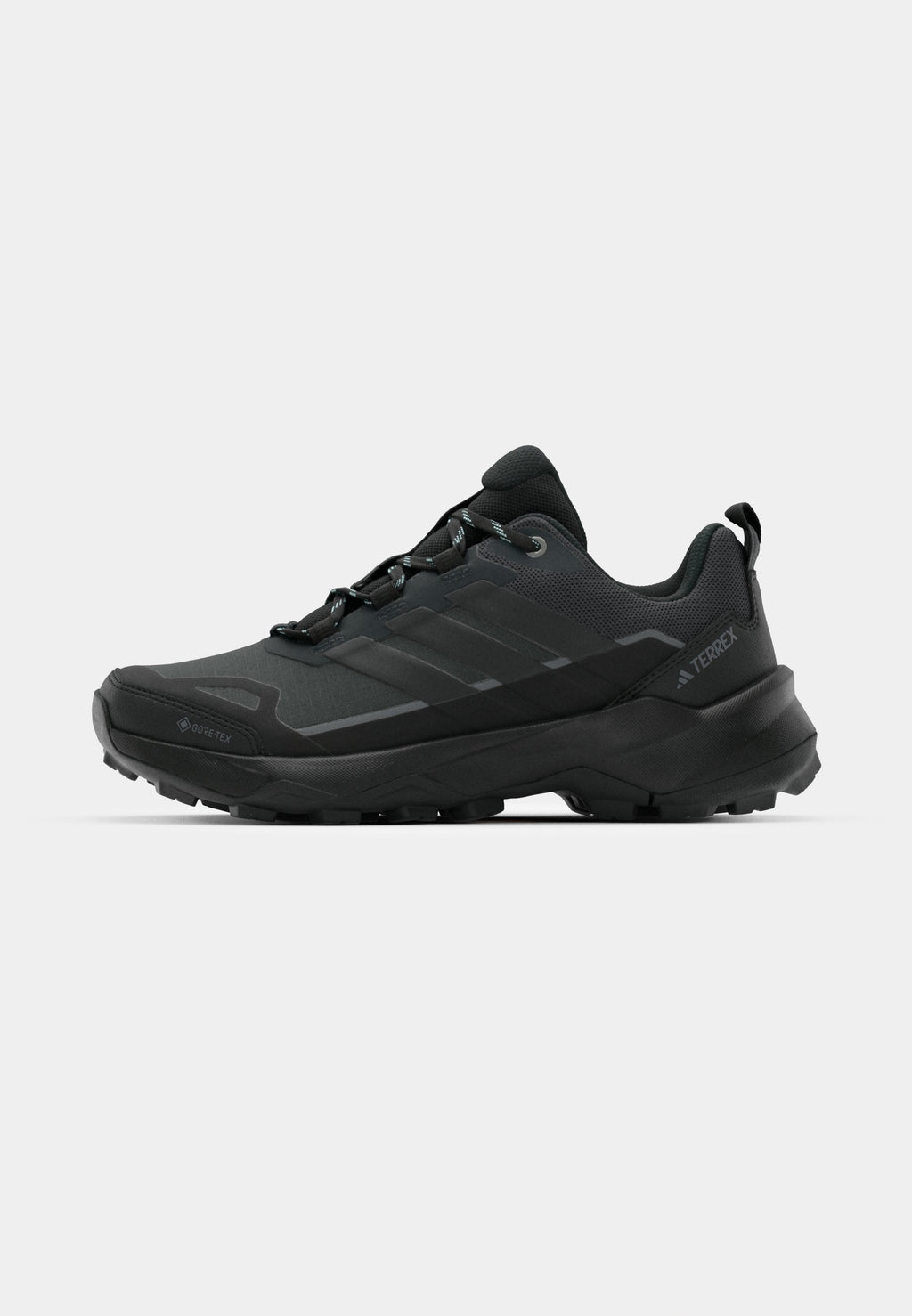 SKYCHASER AX5 GORE TEX - Hiking shoes - core black/semi flash aqua