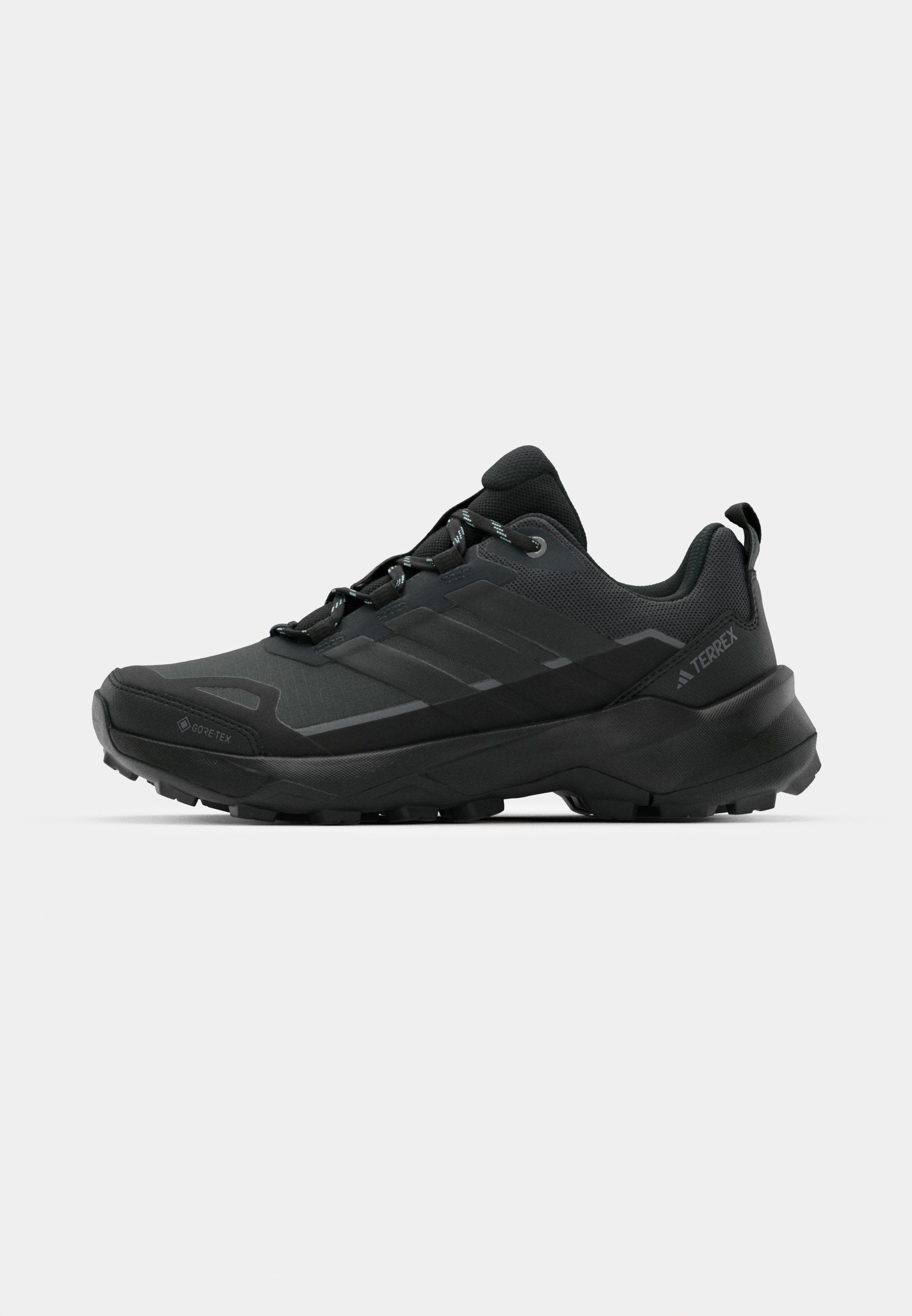 SKYCHASER AX5 GORE TEX - Hiking shoes - core black/semi flash aqua